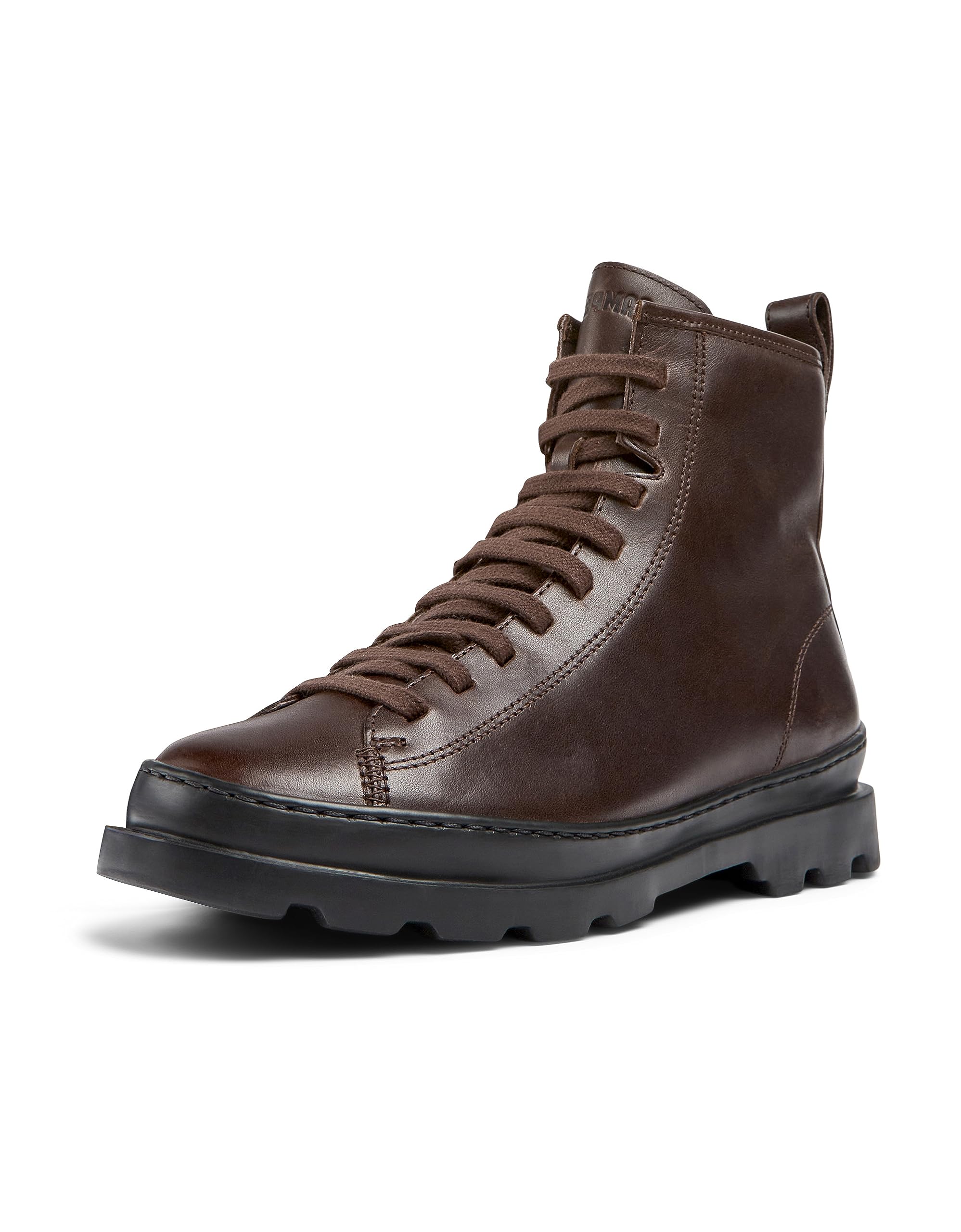 Camper Women's Brutus K400325Medium Lace Boot, Burgundy 038, 2 UK