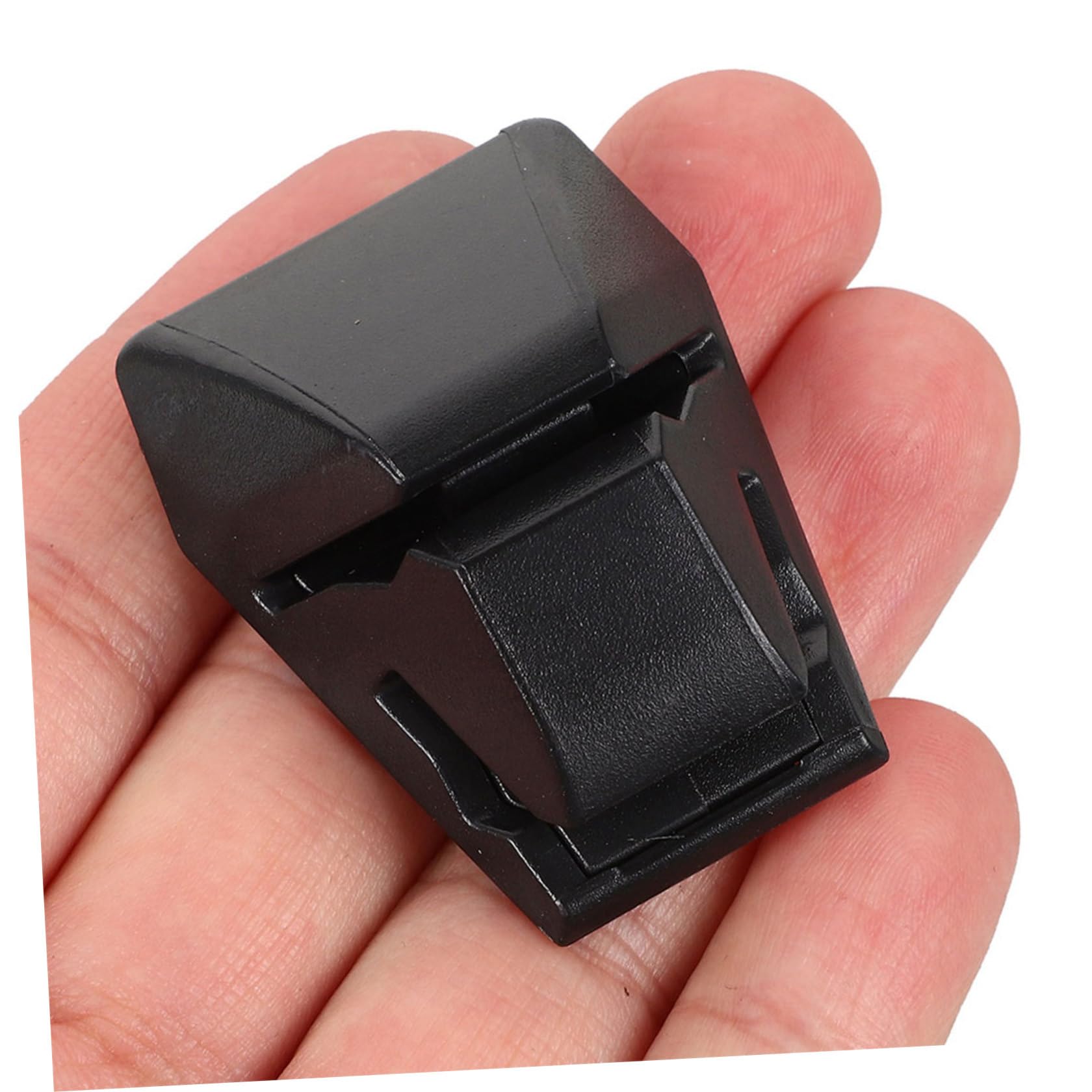Didiseaon Porte-cartes de Voiture en Abs Noir Installation Facile, Clip pour Tickets de Stationnement, Support Pratique pour Tableau de Bord Automobile