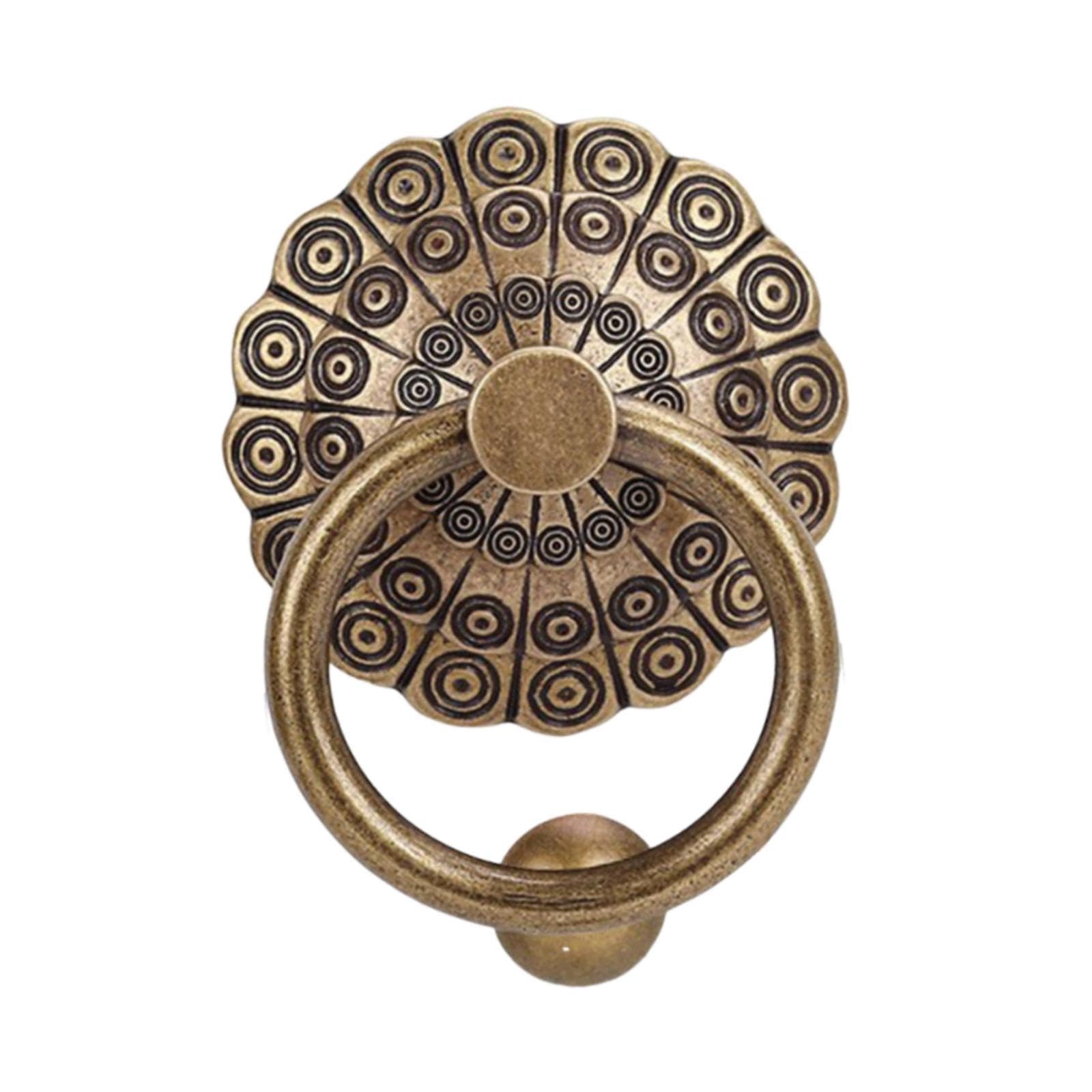 Poignée de Porte En Laiton pour Portail, Traction de Vintage pour Structures En Bois, Couleur Bronze