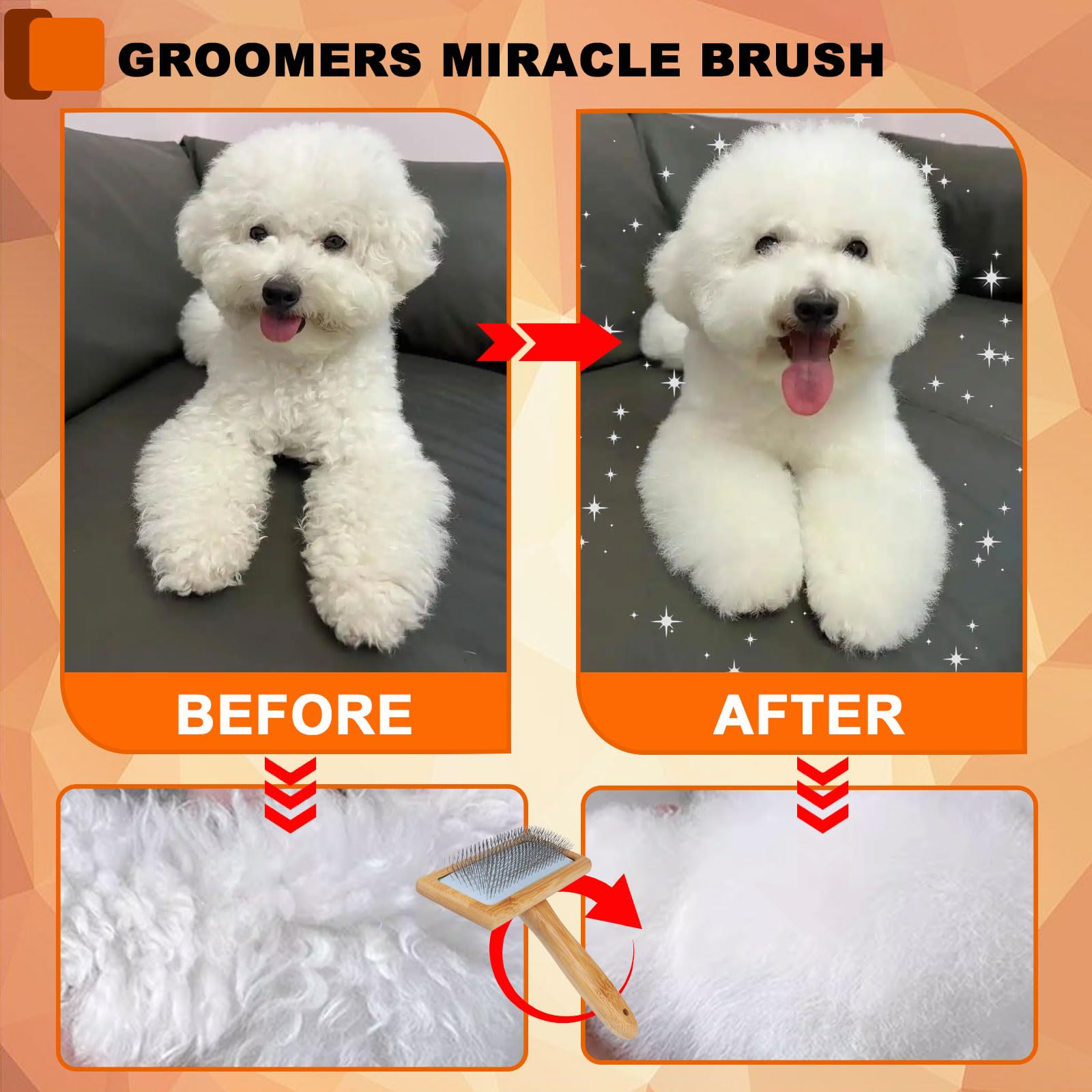 Slicker Brush, Grzebień do sierści zwierząt