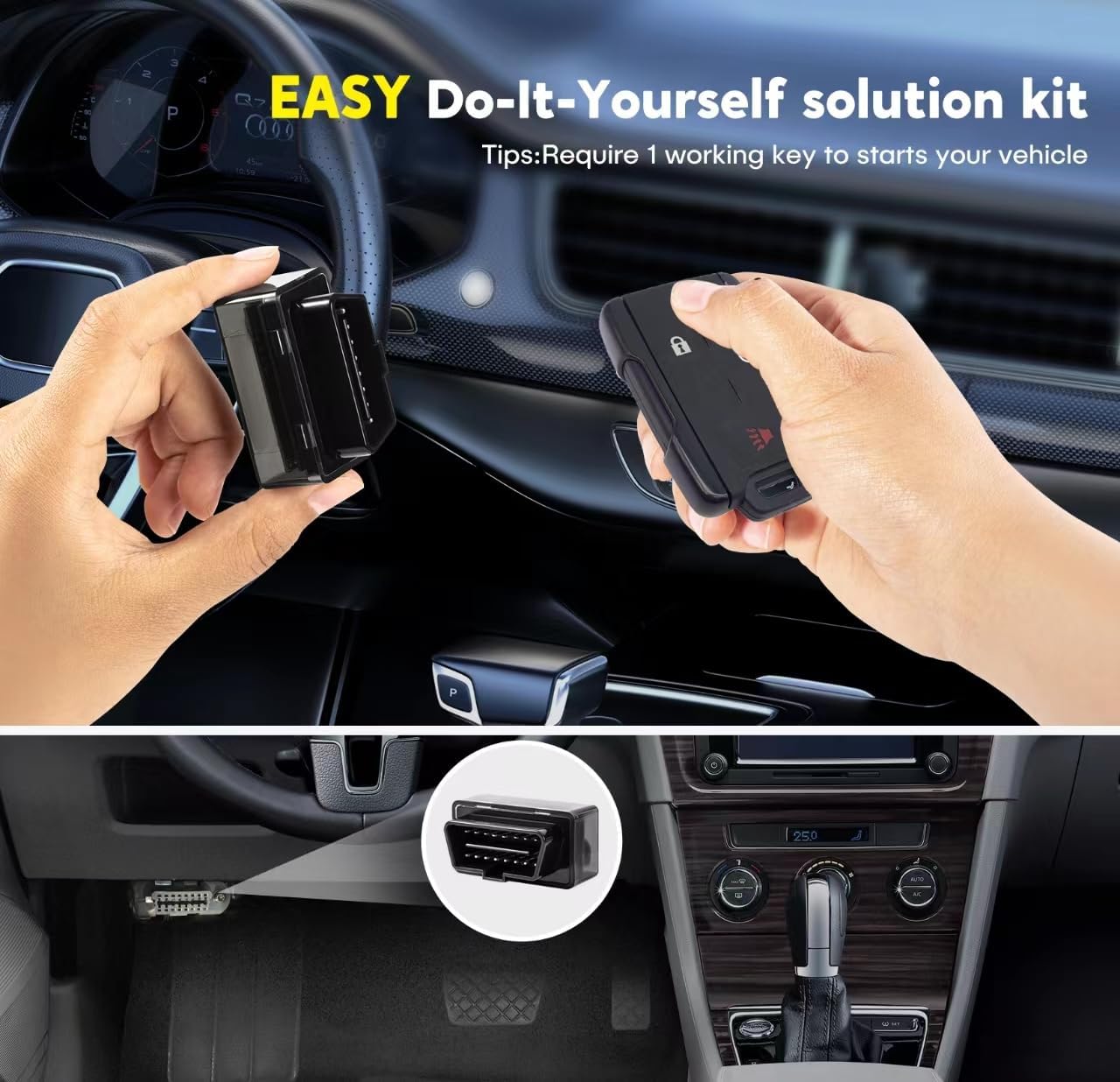 Car Key Remote Kit Compatible for Chevy for GMC Sierra Chevrolet Silverado 1500 2500 3500 Canyon Chevy Colorado 2015-2021(M3N32337100)