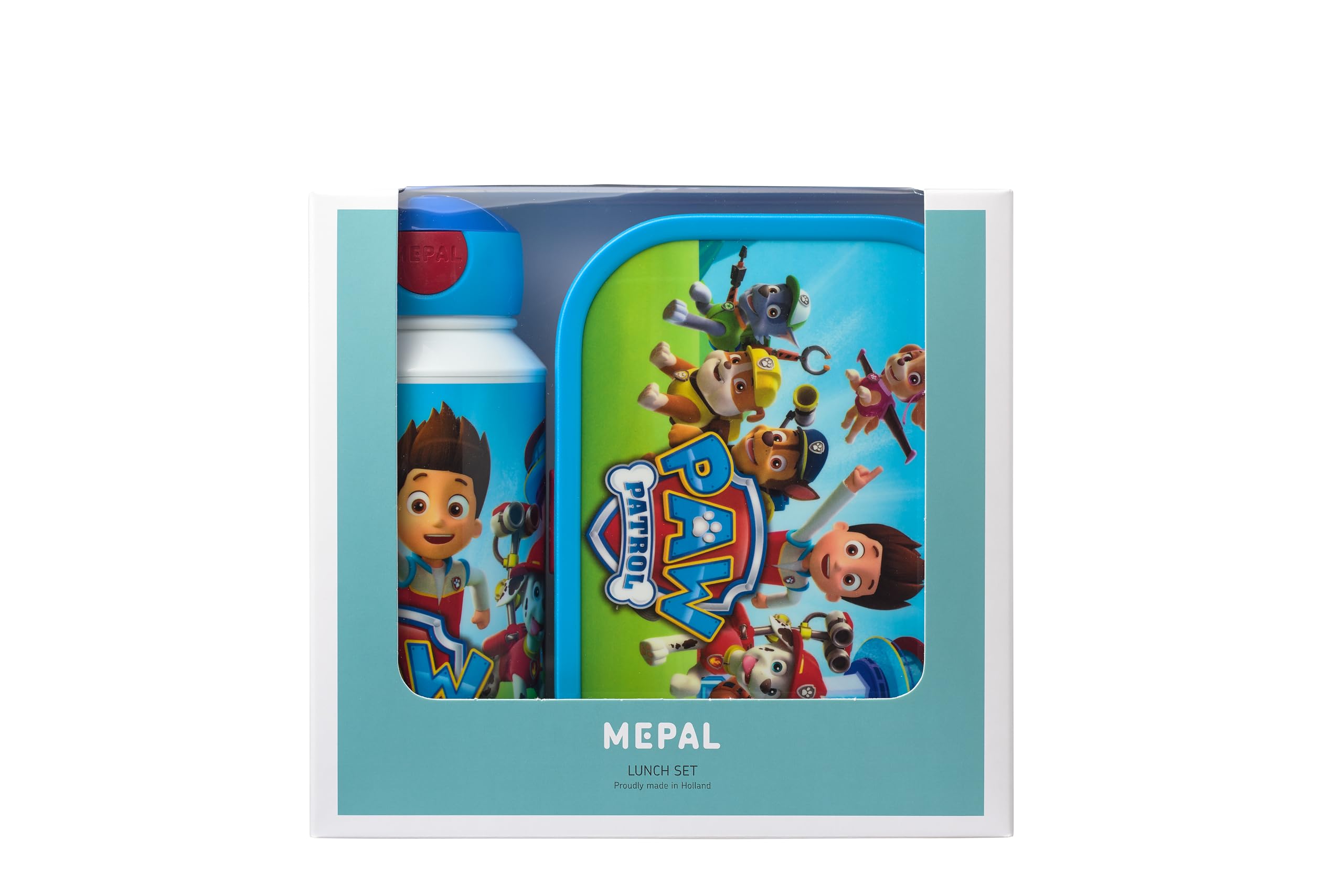 Mepal Set De Almuerzo Campus Sailors Bay – Fiambrera Bento De 750 Ml + Botella Pop-up De 400 Ml | Sin BPA, Apto Lavavajillas | Almuerzo Para Colegio O Excursiones