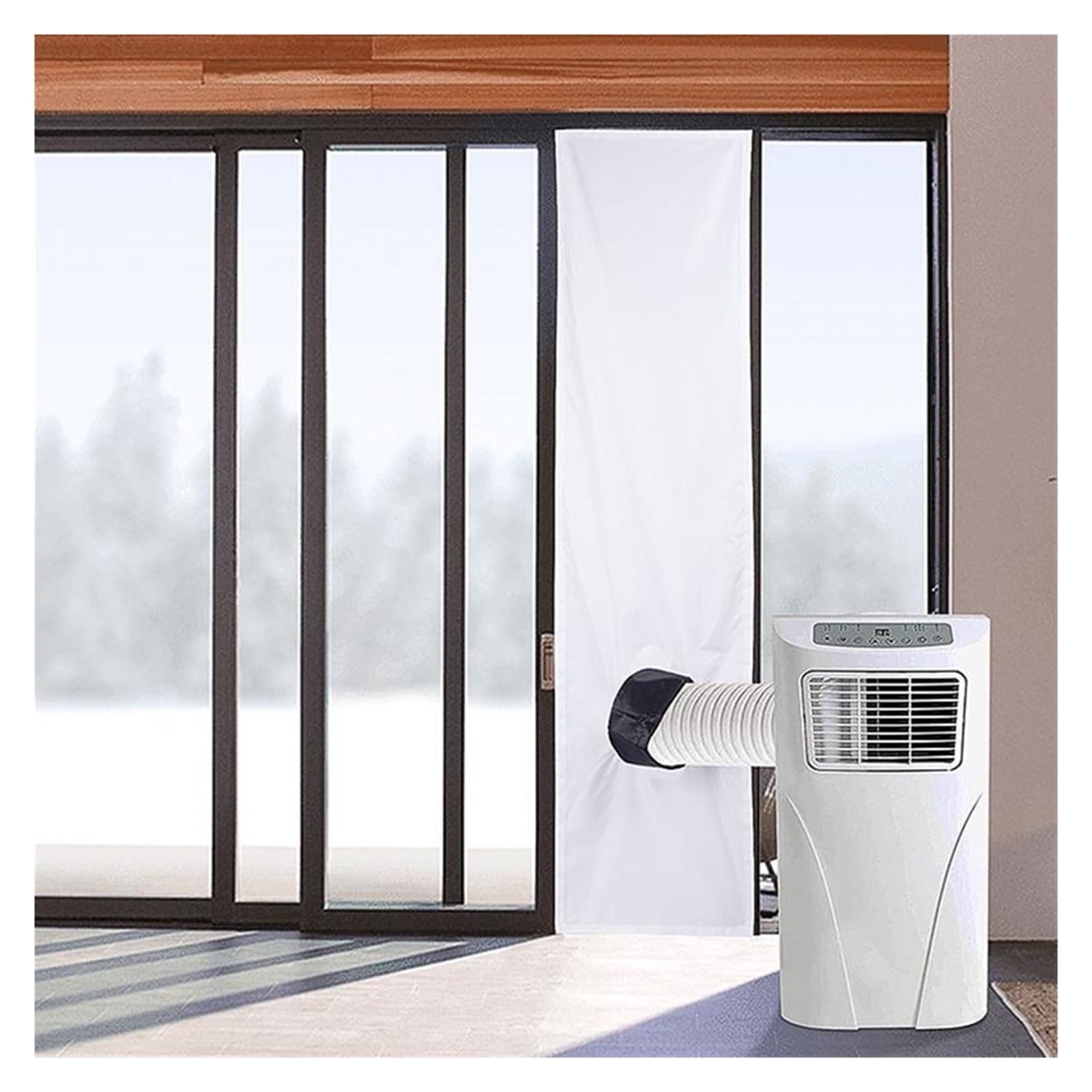 Guarnizione Universale For Finestre 200VM/300CM For Condizionatori D'aria Portatili E Asciugatrice Protezione Per Tutte Le Condizioni Atmosferiche(300cm)