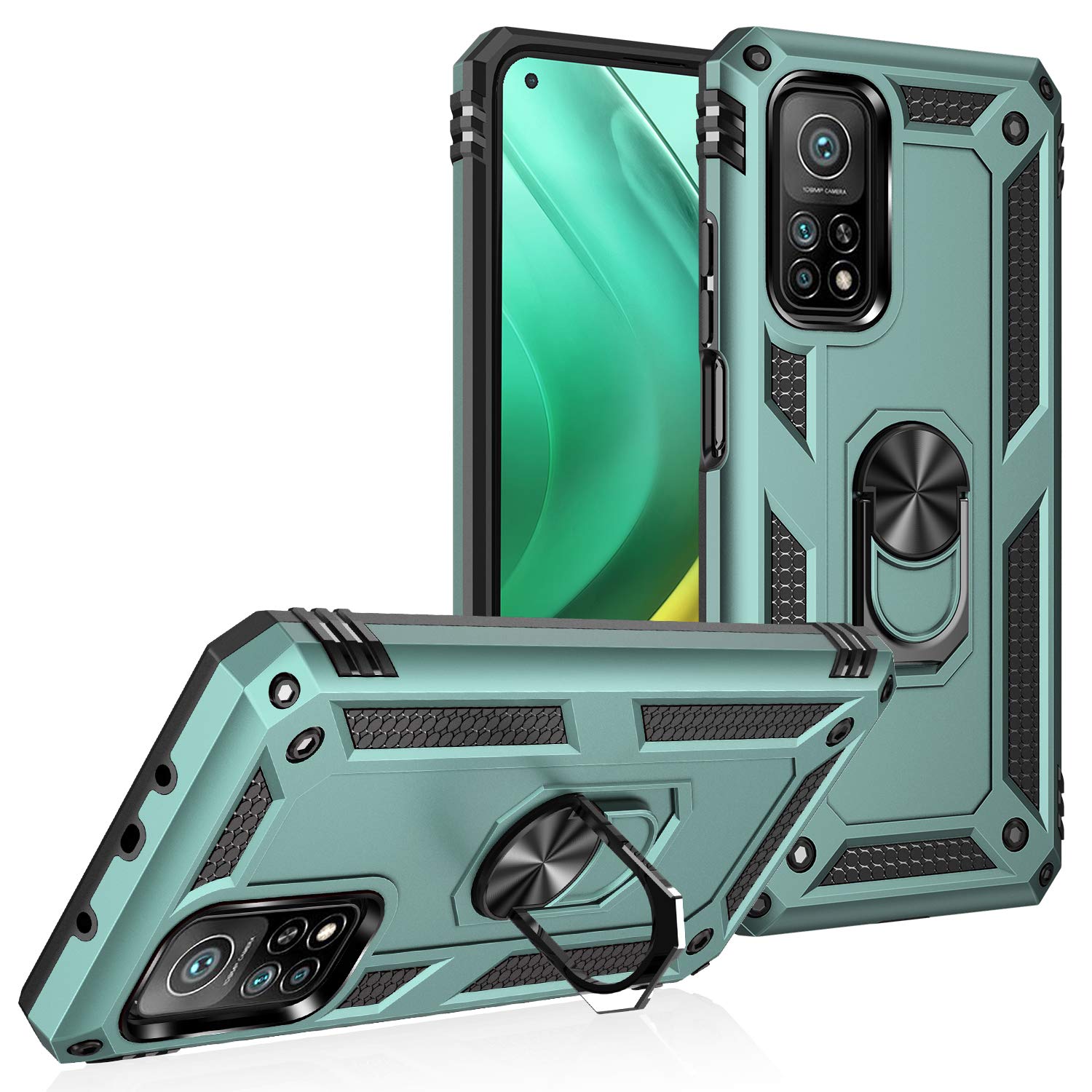 SORAKA Coque pour Xiaomi Mi 10T 5G/Mi 10T Pro 5G avec Porte