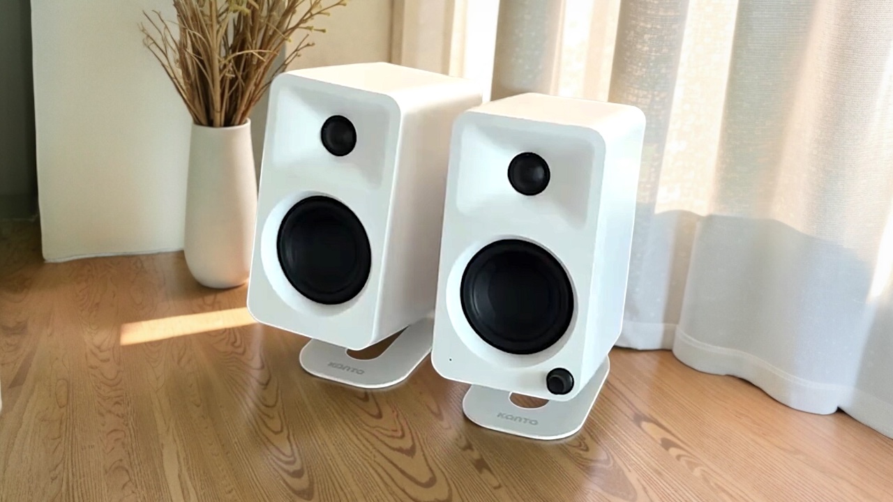 Kanto ORA Powered Speakers White