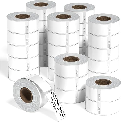 Labelife Etiquetas de dirección compatibles 1-18 x 3-12 de repuesto para etiquetas Dymo 30252 para Dymo LabelWriter 450, Dymo LabelWriter 450 Turbo,
