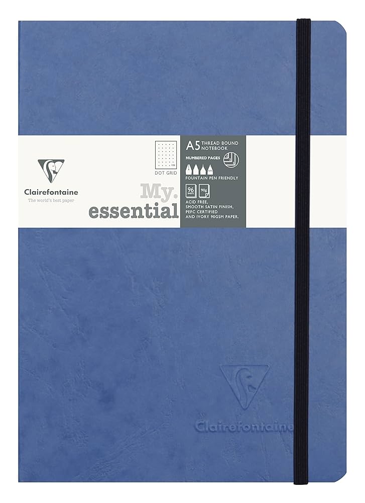 Amazon.com : Clairefontaine 'Age Bag' Thread-Bound Notebook