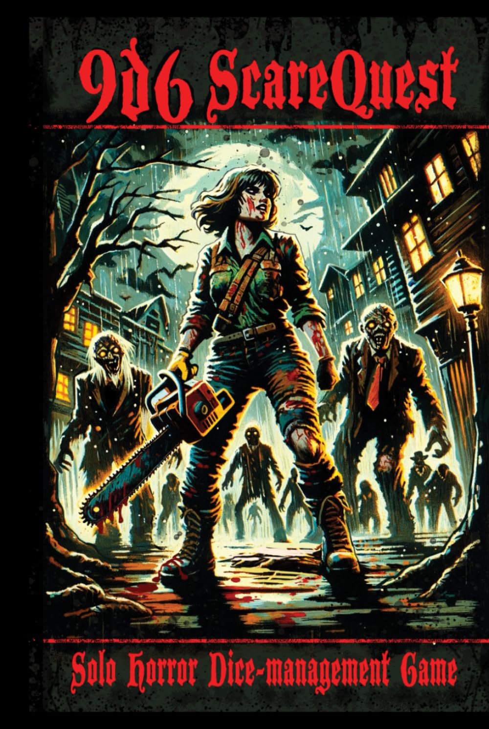 9d6 ScareQuest: Solo Horror Dice-management Game