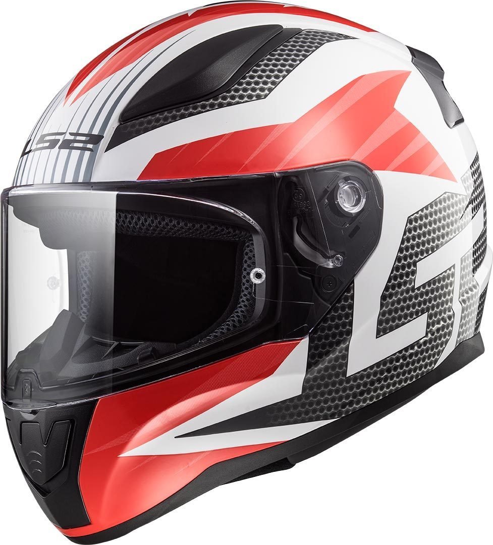 Ls2 Ff353 Rapid Grid White Red Xxl Desertcart INDIA
