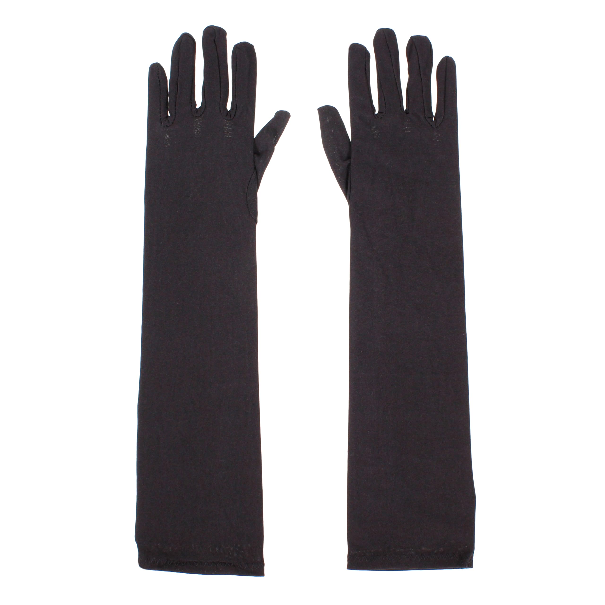 Ar Brand Est. 2021 Women's Black Long Evening Gloves
