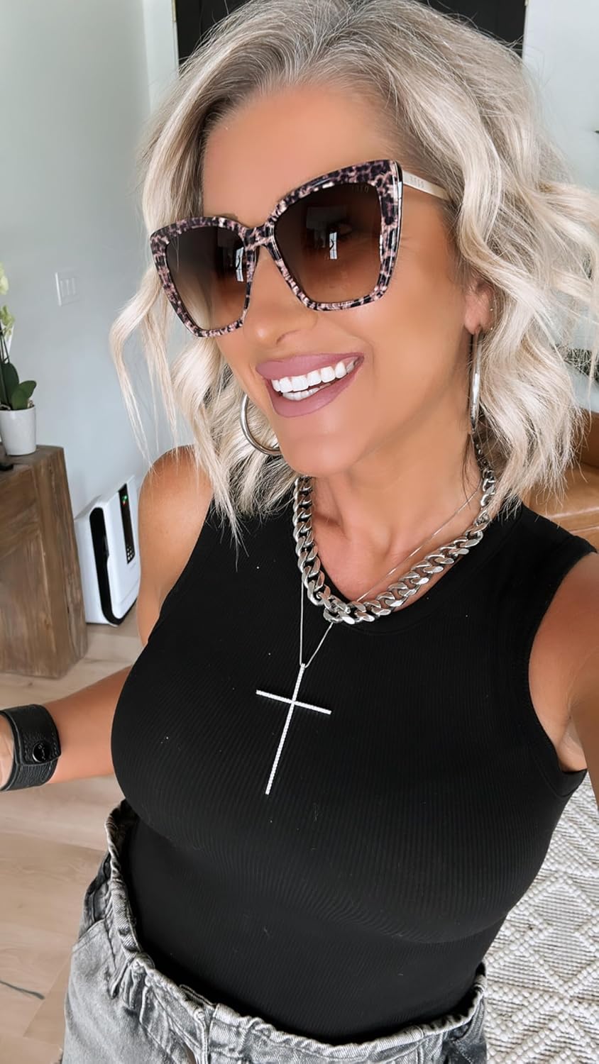 DIFF Becky II Designer Cat Eye Sunglasses for Women | Tortoise Frames | 100% UV Protection