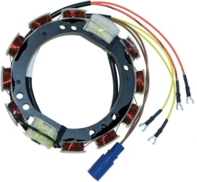CDI Electronics 173-3410 Johnson/Evinrude Stator - 4 Cyl. 9 Amp 1988-2001