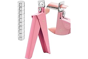Yaya Acrylic False Nail Clippers with Magnets,Nail Cutter with Length Measurement