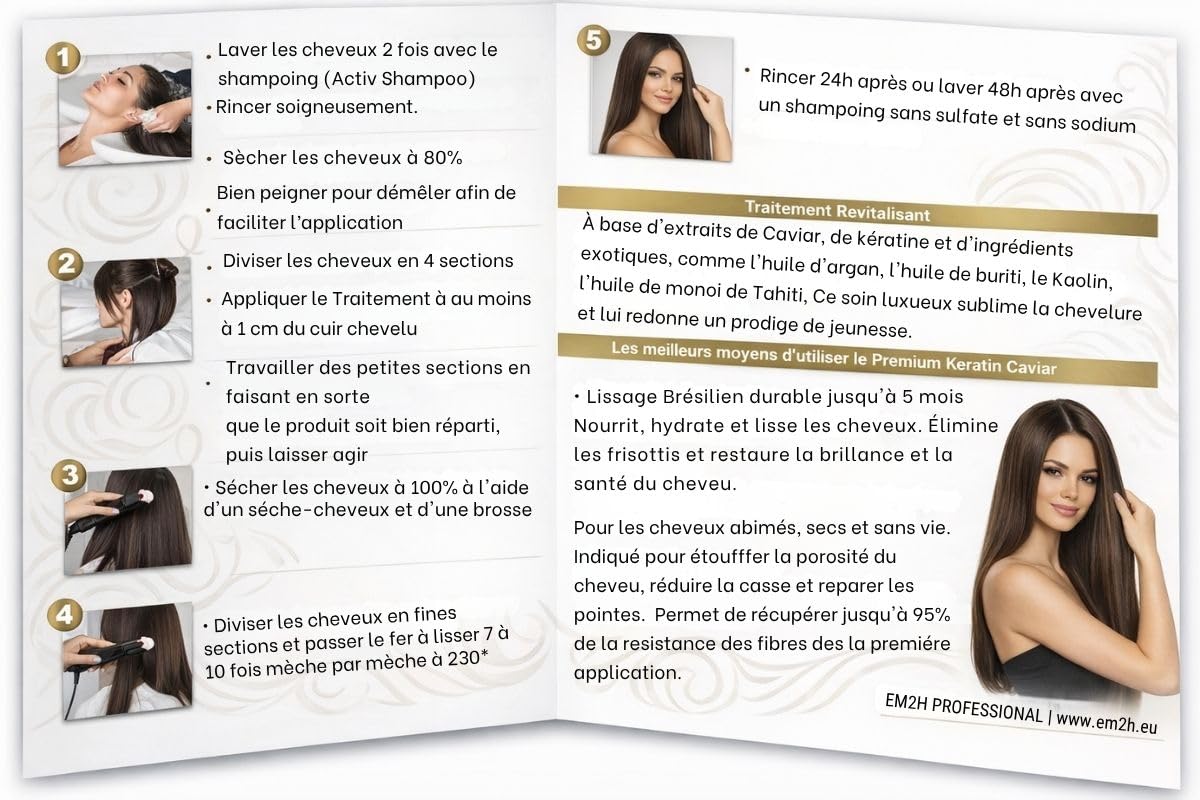 Premium Keratin Caviar - Revitaliz System - 500ml