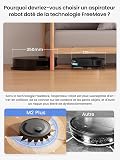 Lefant M2 Plus Robot Vacuum Cleaner 6000Pa with Automatic Dust-Draining Station, Laser Navigation with Mapping, Obstacle Avoidance PSD, 140 Mins, Ideal for Pet Hair - 10