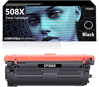508x CF360X Black High Highield Toner Cartidge Compatível para HP Color LaserJet Flow MFP M577C M577Z M552DN M553DH M553DN M553N, M553X MFP M577DN M577F