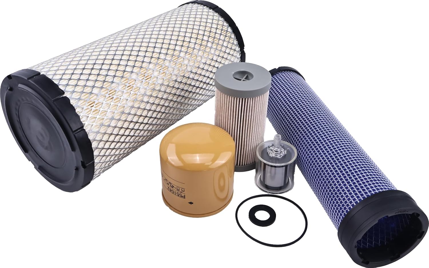 Solarhome 500 Hours Filter Kit Compatible With CAT 236D 242D 246D 262D 272D 272D XHP 272D2 272D2 XHP