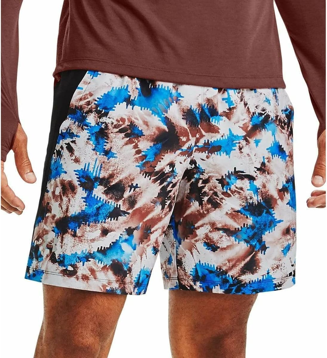 Under Armour Men's Launch Stretch Woven 7-inch Printed Shorts
