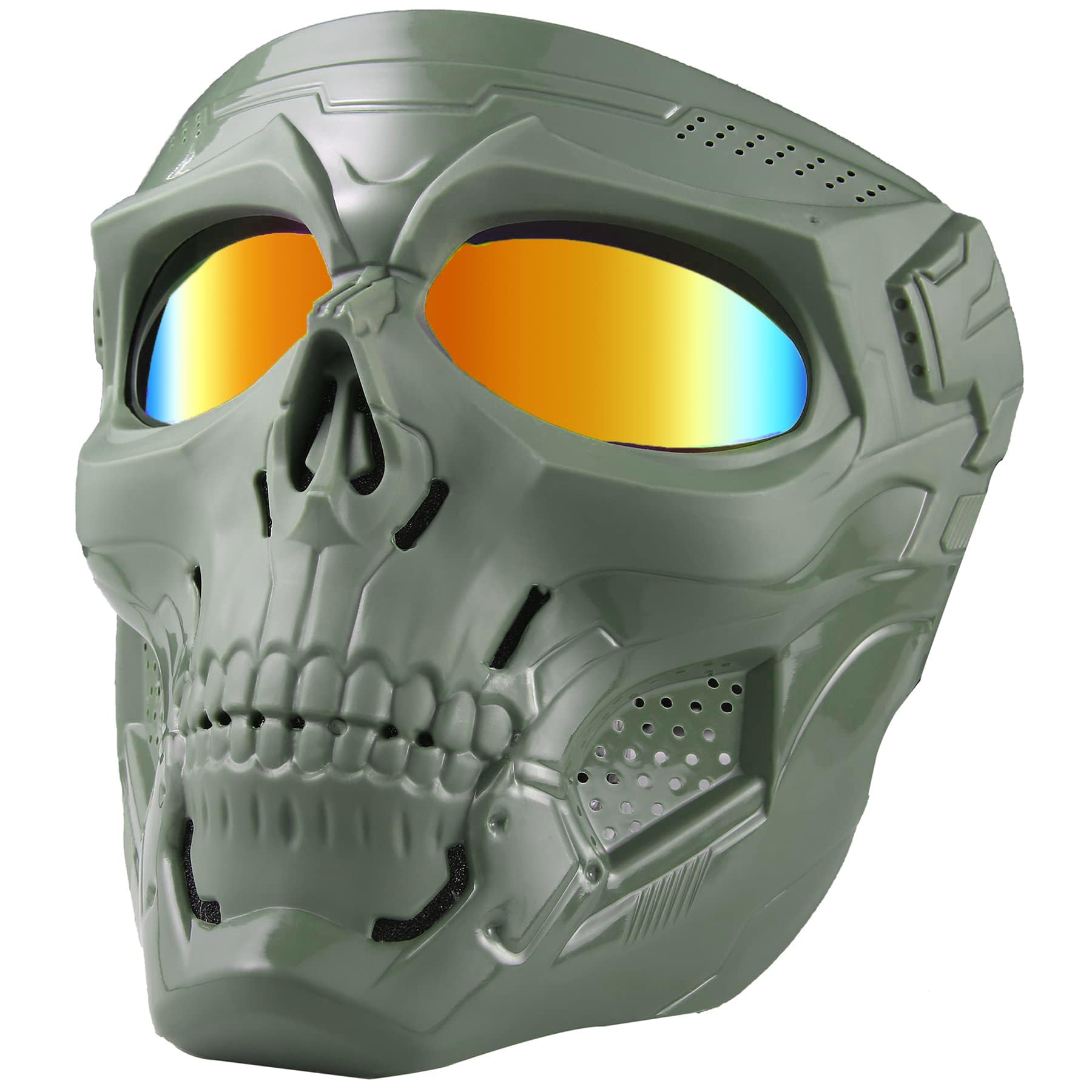 Skull Mask Full Face Tactical Masks for CS Survival Games Shooting Cosplay Movie Paintball Halloween Scary Masks