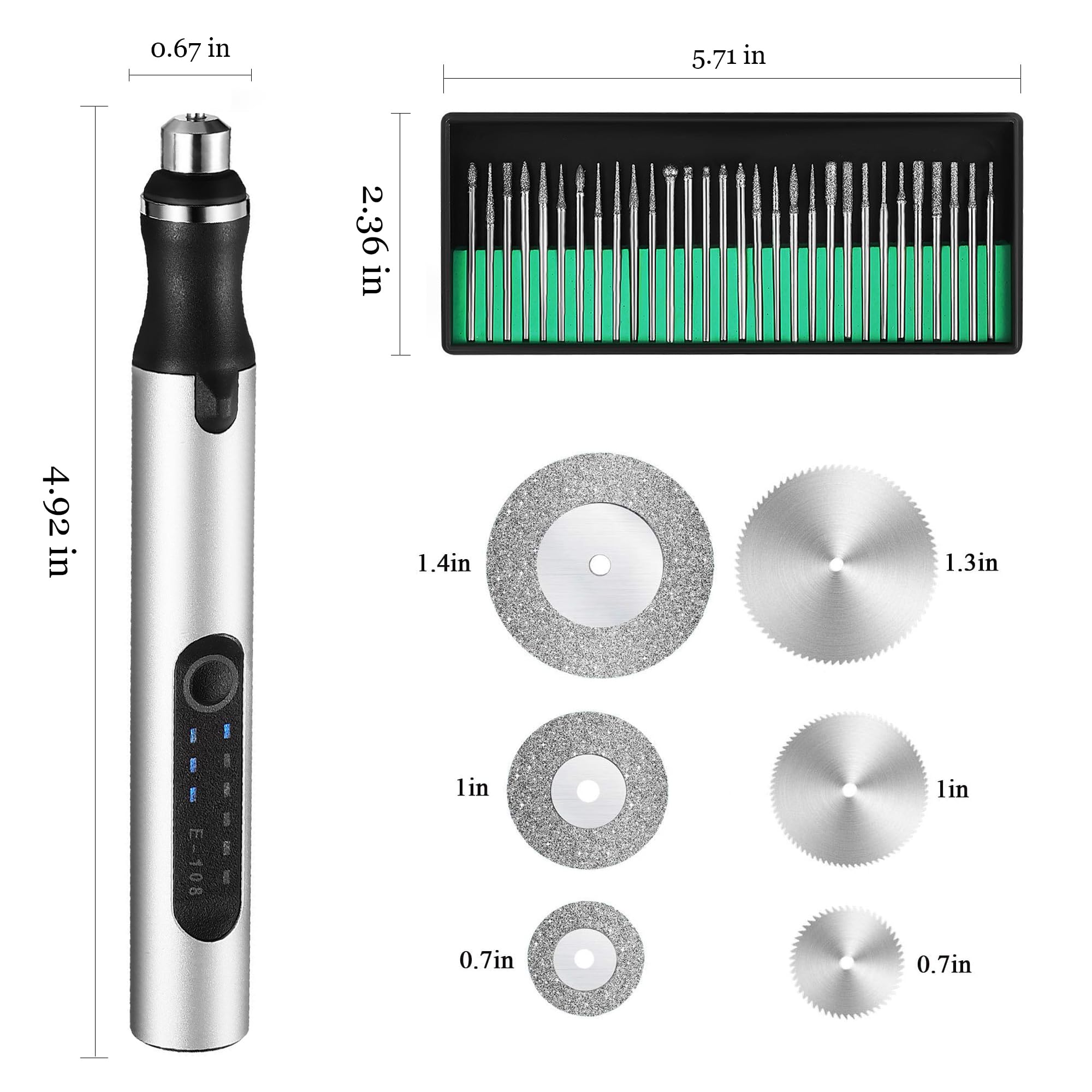 Engraving Pen,Multi-Material Engraver for Metal, Wood, Glass, and Plastic with Easter-Themed Engraving Templates (Easter Exclusive)