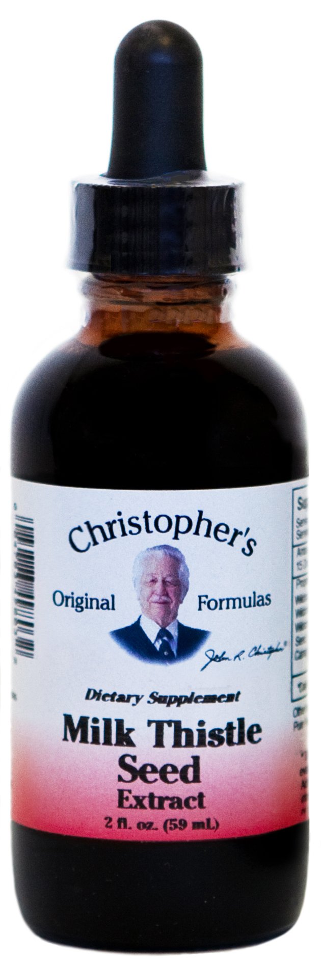 Christopher's Original Formulas Milk Thistle Seed -- 2 fl oz