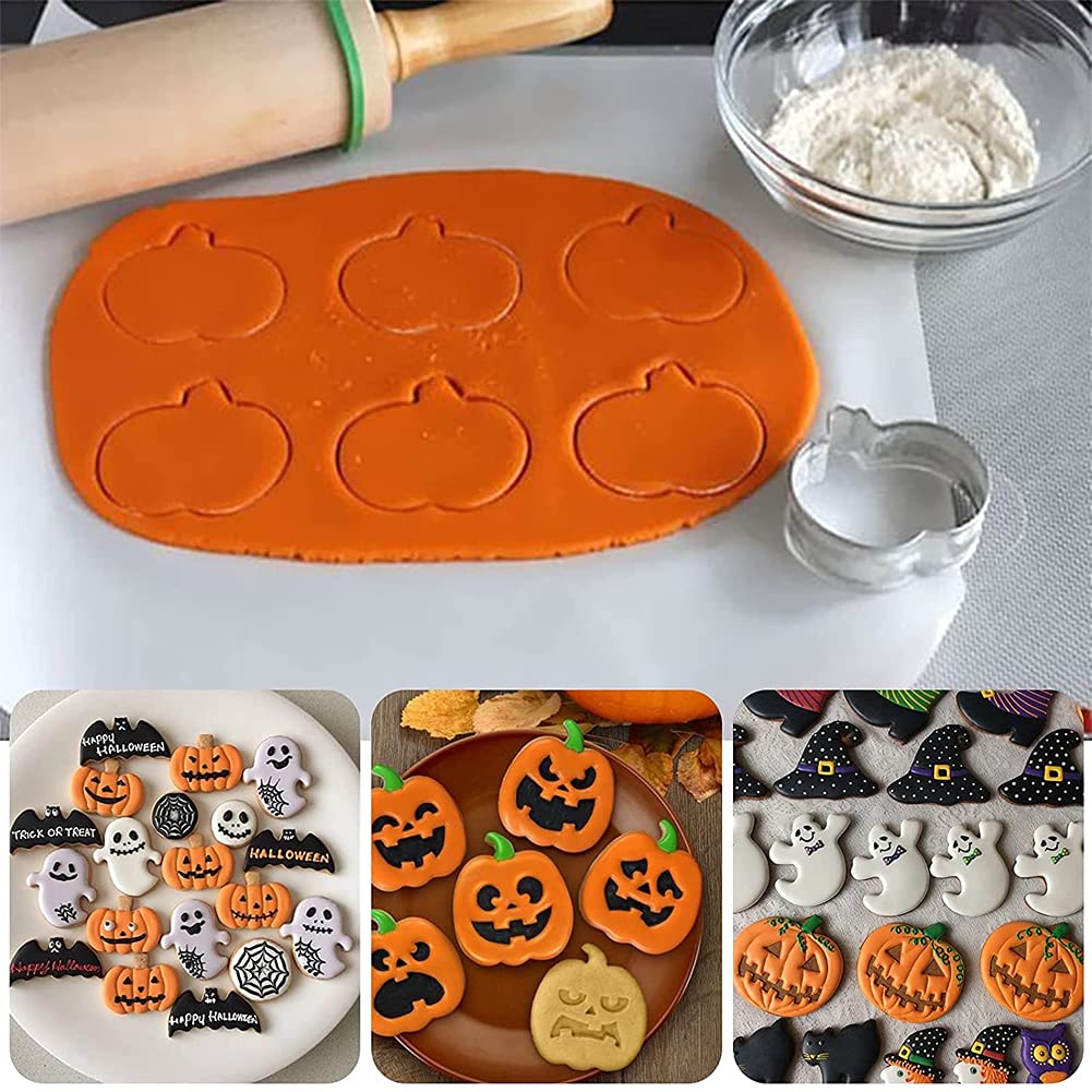Lot De 12 Emporte-pièces En Acier Inoxydable Pour Légumes, Mini Emporte Pieces En Forme De Biscuit Remplacable Pour Pain Fondant Nouilles Papillons Noel Halloween Fete Enfants Violet 90669603