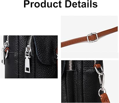 Small Crossbody Phone Purse for Women Cell Phone Bags Wallet, Cute Mini Shoulder Handbag with Adjustable Strap, Red