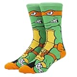 Teenage Mutant Ninja Turtles Animigos Men’s Crew Socks