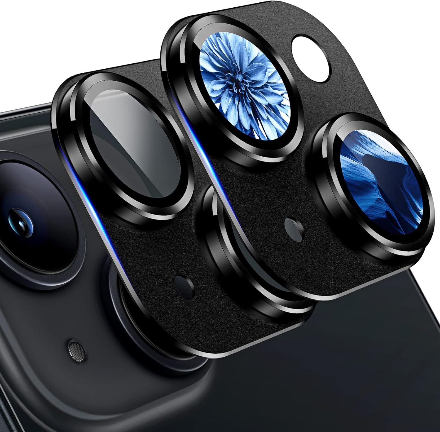 TAURI 2 Pack for iPhone 13 /iPhone 13 Mini Camera Lens