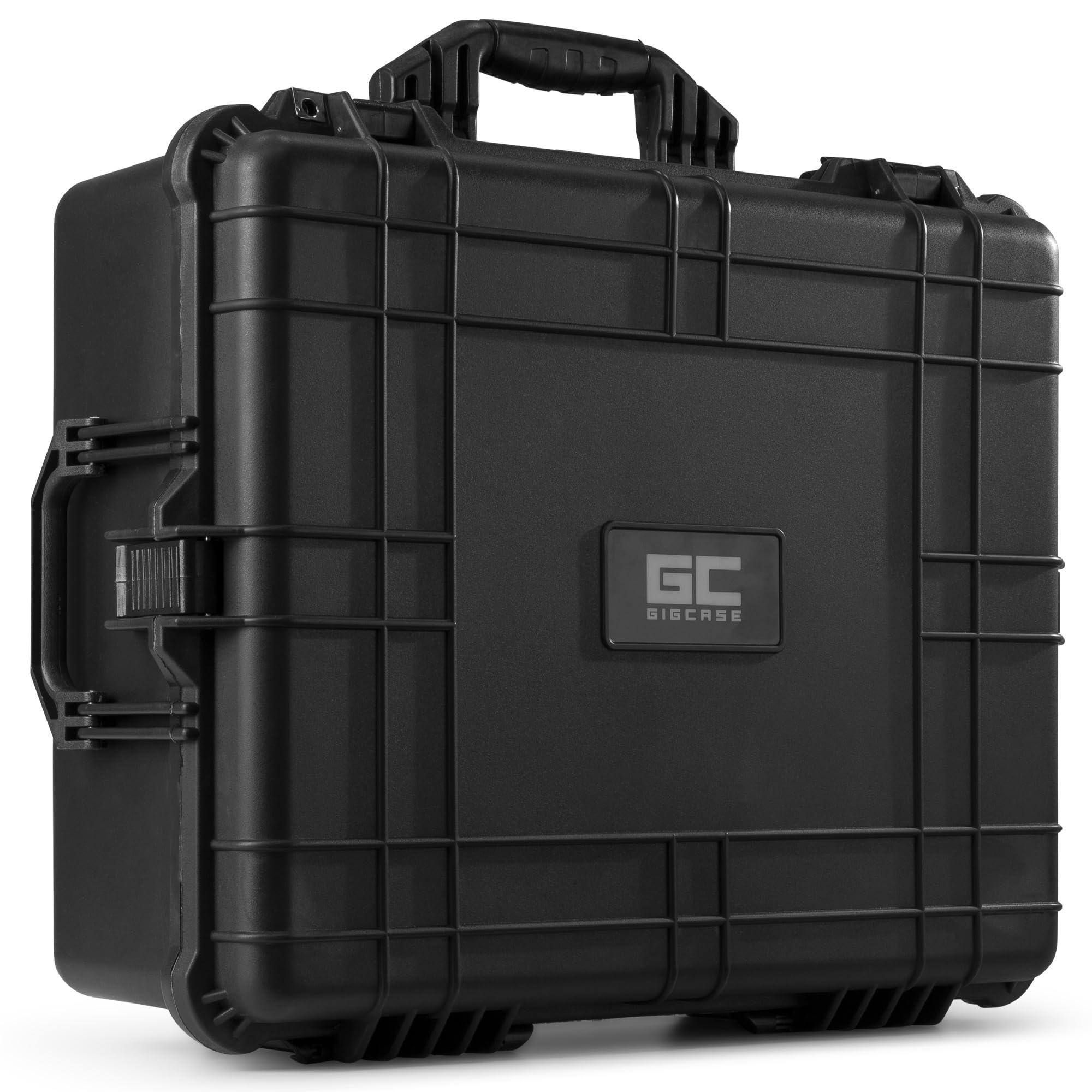 Power Dynamics GIGCase22, Universal Hard Case Kamera Koffer Schaumstoff, DJ Koffer, Foto Koffer, Schutzkoffer, DJ Universalkoffer, Wasserdichter Koffer, Transportkoffer mit Schaumstoff, Schwarz