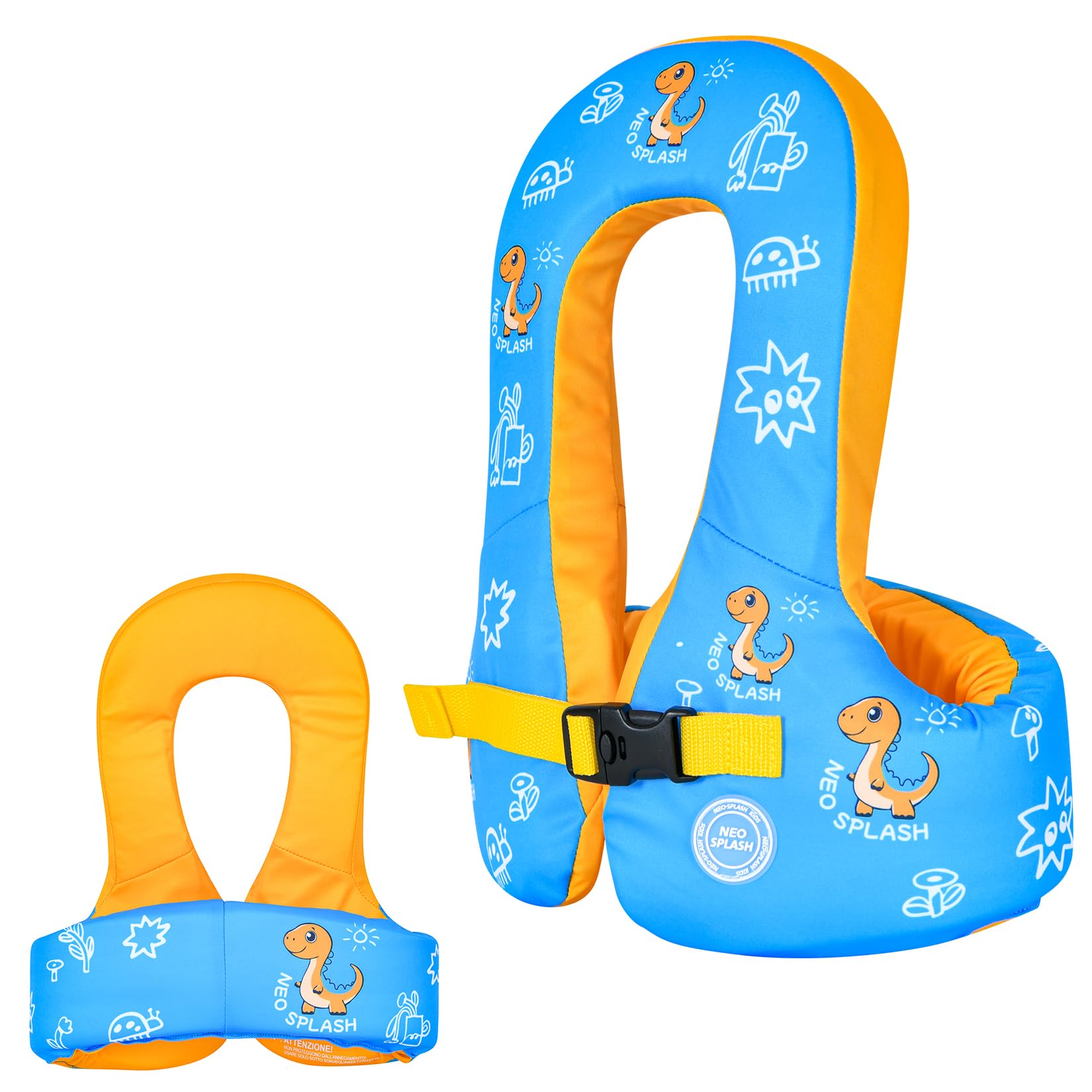 Kinder Schwimmlernweste Auftriebsweste Schwimmhilfe für 2-3 oder 3-6 Jahre
