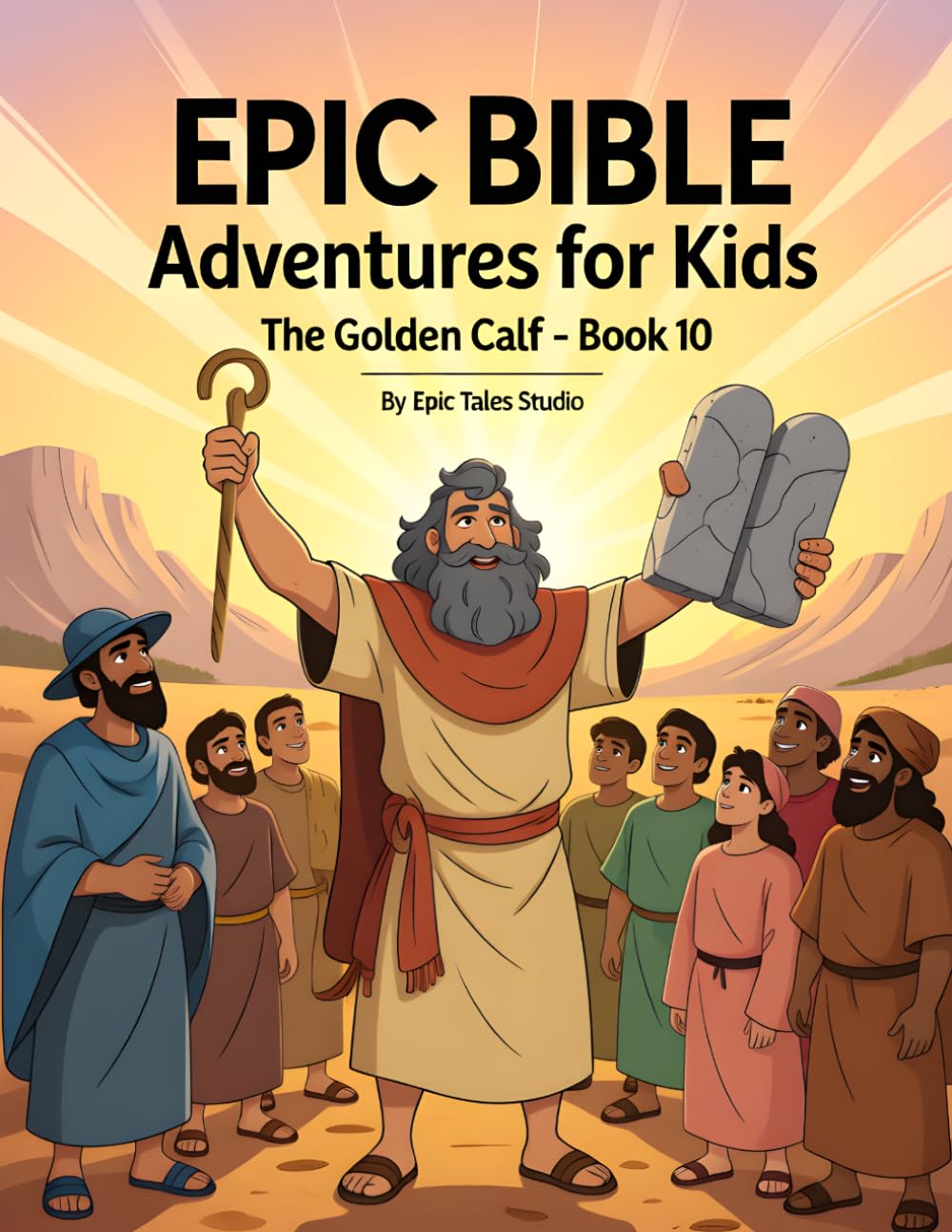 Epic Bible Adventures for Kids: The Golden Calf – Book 10: A Story About Patience, Faith, and Trusting God