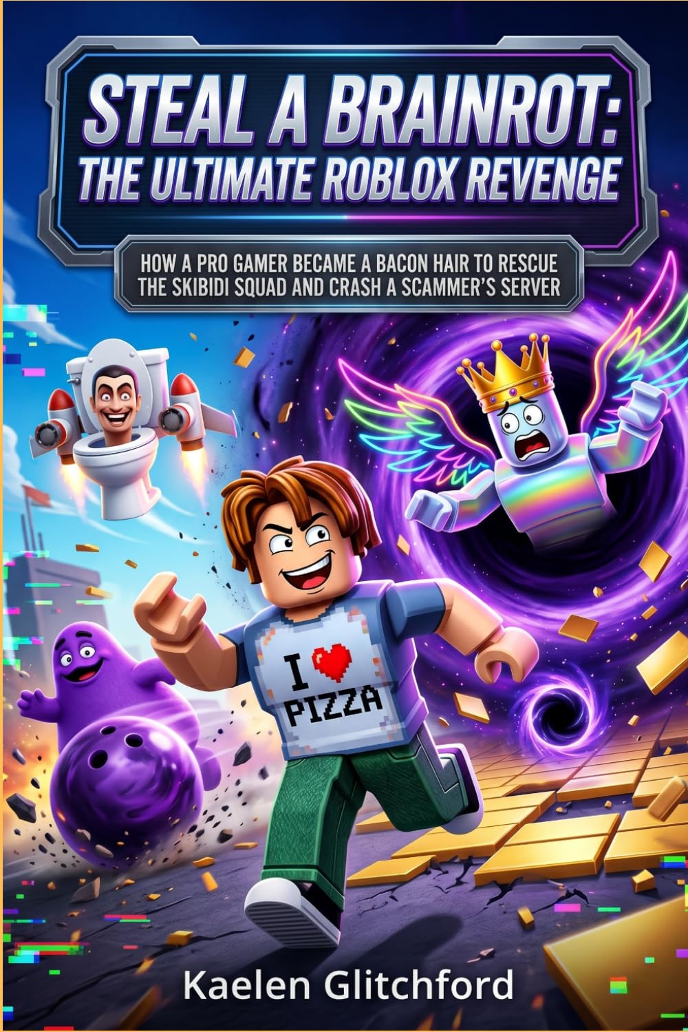 Steal a Brainrot: The Ultimate Roblox Revenge: How a Pro Gamer Became a Bacon Hair to Rescue the Skibidi Squad and Crash a Scammer's Server.