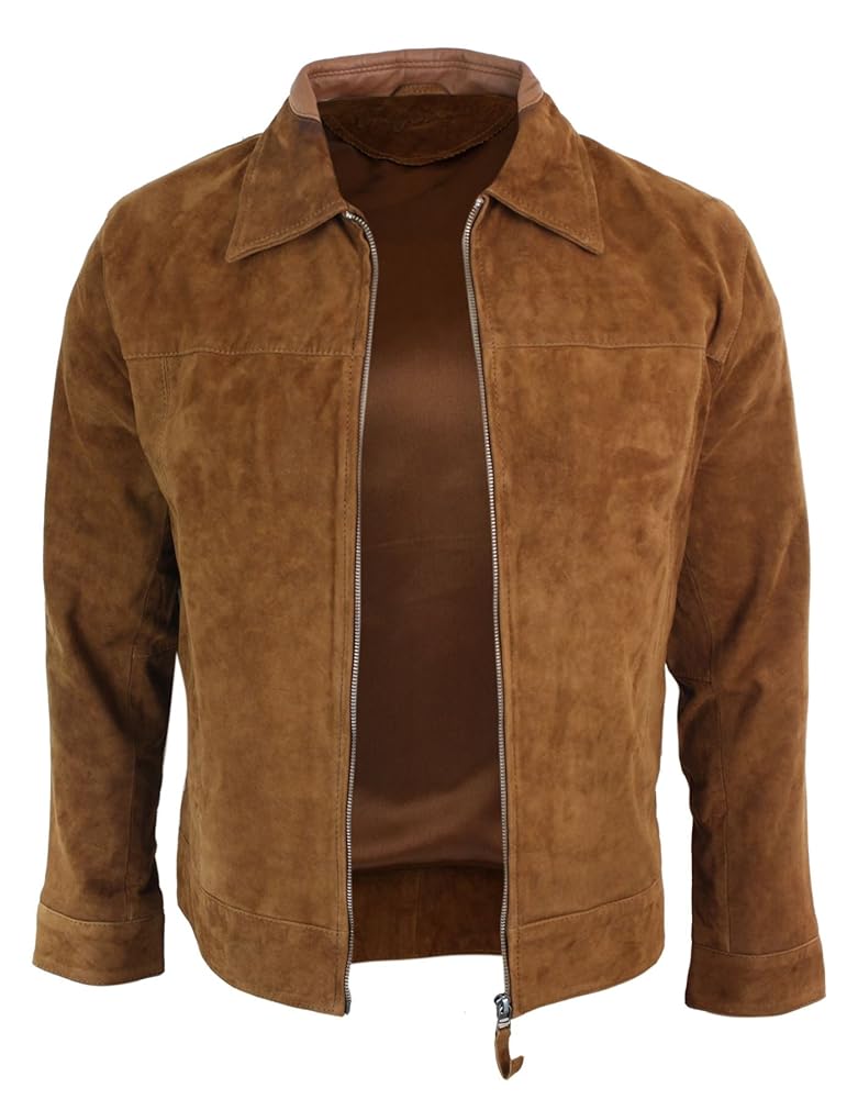 【FOLNUA】MELLOW SUEDE HALF JACKET FOLNUA ♥ Mellow Suede Half Jacket /追跡付 (FOLNUA