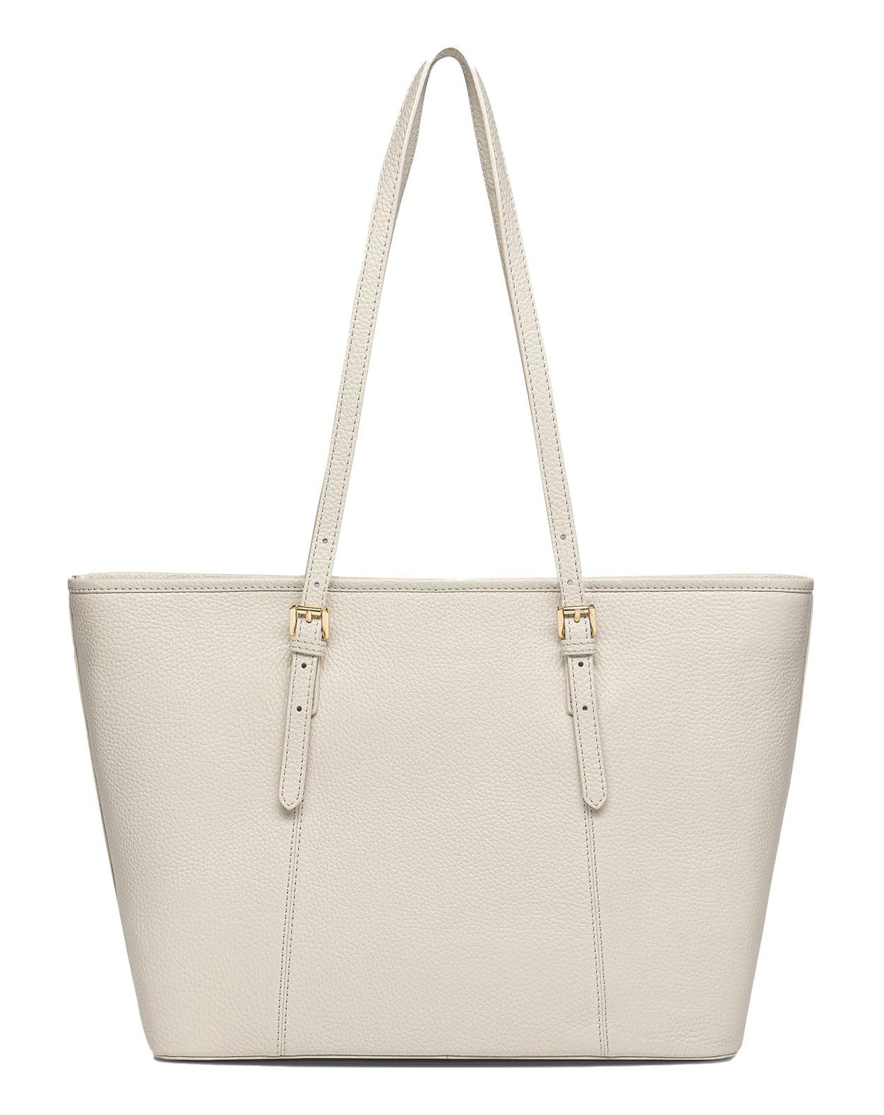 Lazarotti Bologna großer Damen Shopper aus Echt-Leder | Tote Bag mit längenverstellbaren Trägern | Schultertasche 35 cm