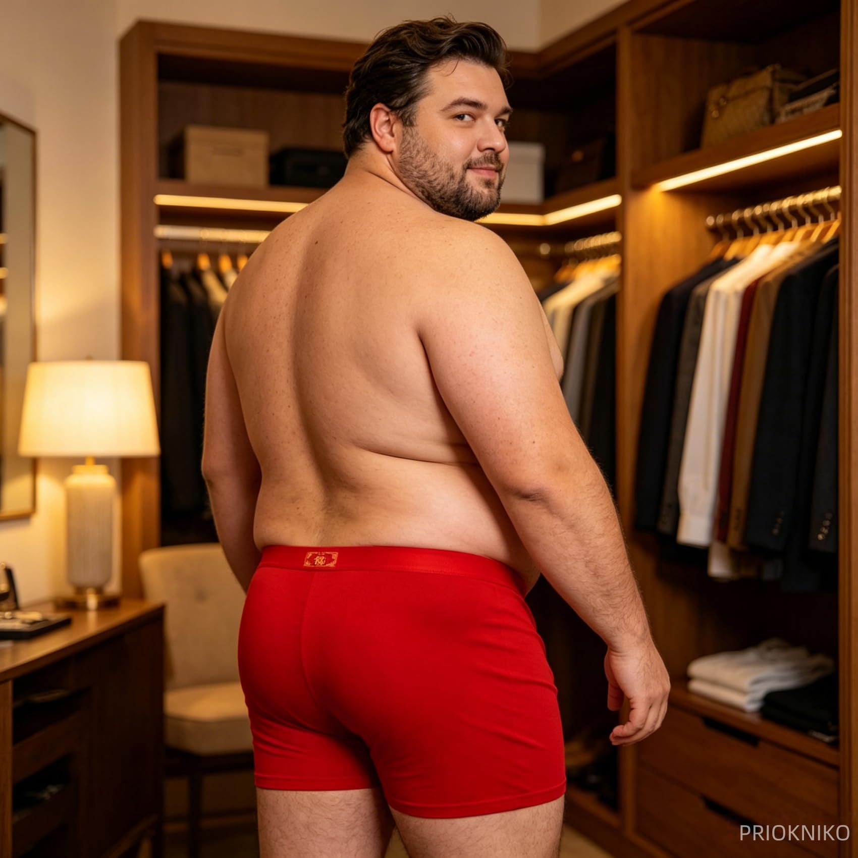 Boxershorts Herren Plus Größe L-13Xl Hohe Taille Lose Herren Boxershorts - Soft Fabric & Contemporary Design!