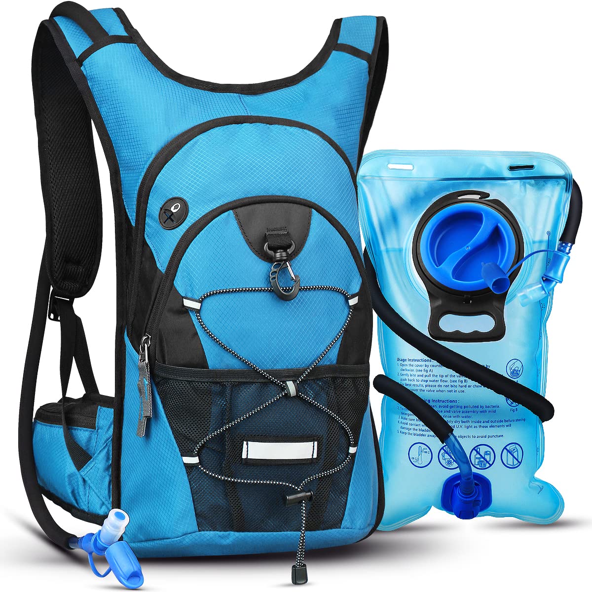 Amazon.co.jp: CITCAR ハイドレーションバックパック 3Lウォーター