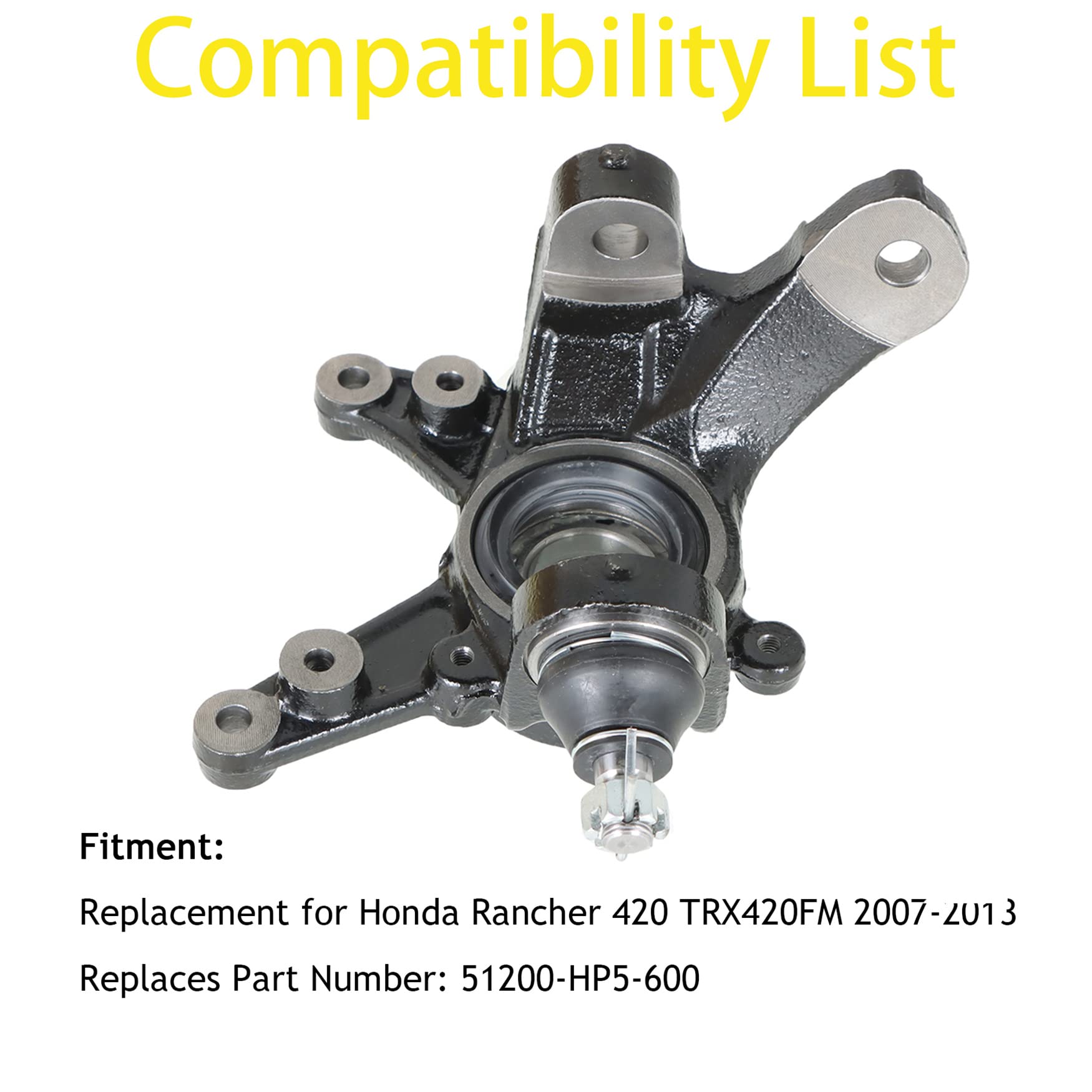 4set Of Lower Ball Joints For Honda TRX420FM Rancher 07 08 09 10 - Foto 4