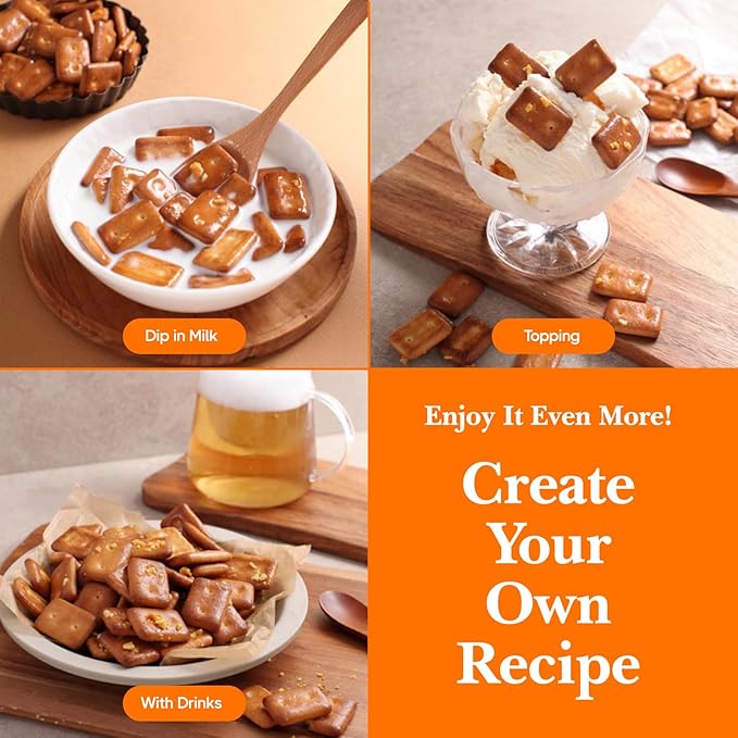 Galletas Korean Dalgona Army Biscuits Hardtack COELO 220g miniatura 5