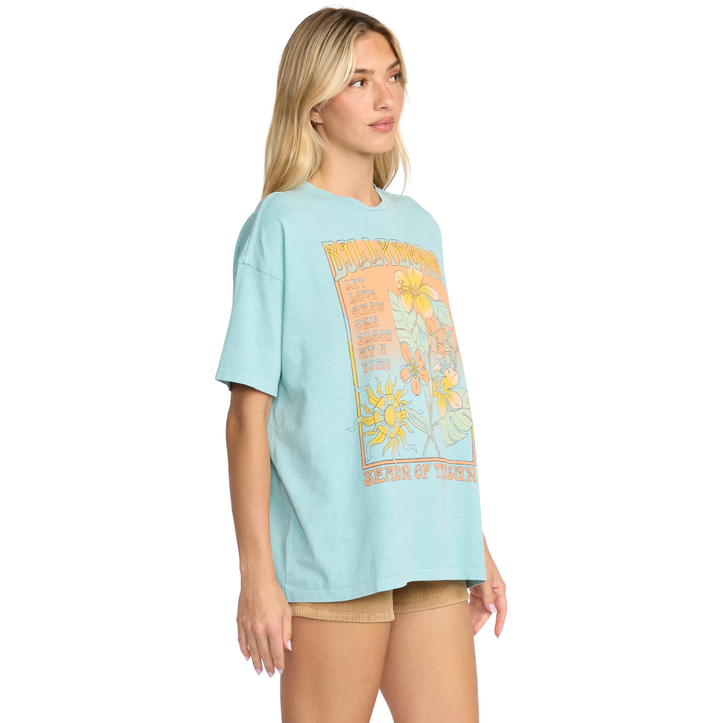 Billabong Super Soft Cotton Knit Jersey tee Short Sleeve T-Shirt Camiseta Mujer (Pack de 1)