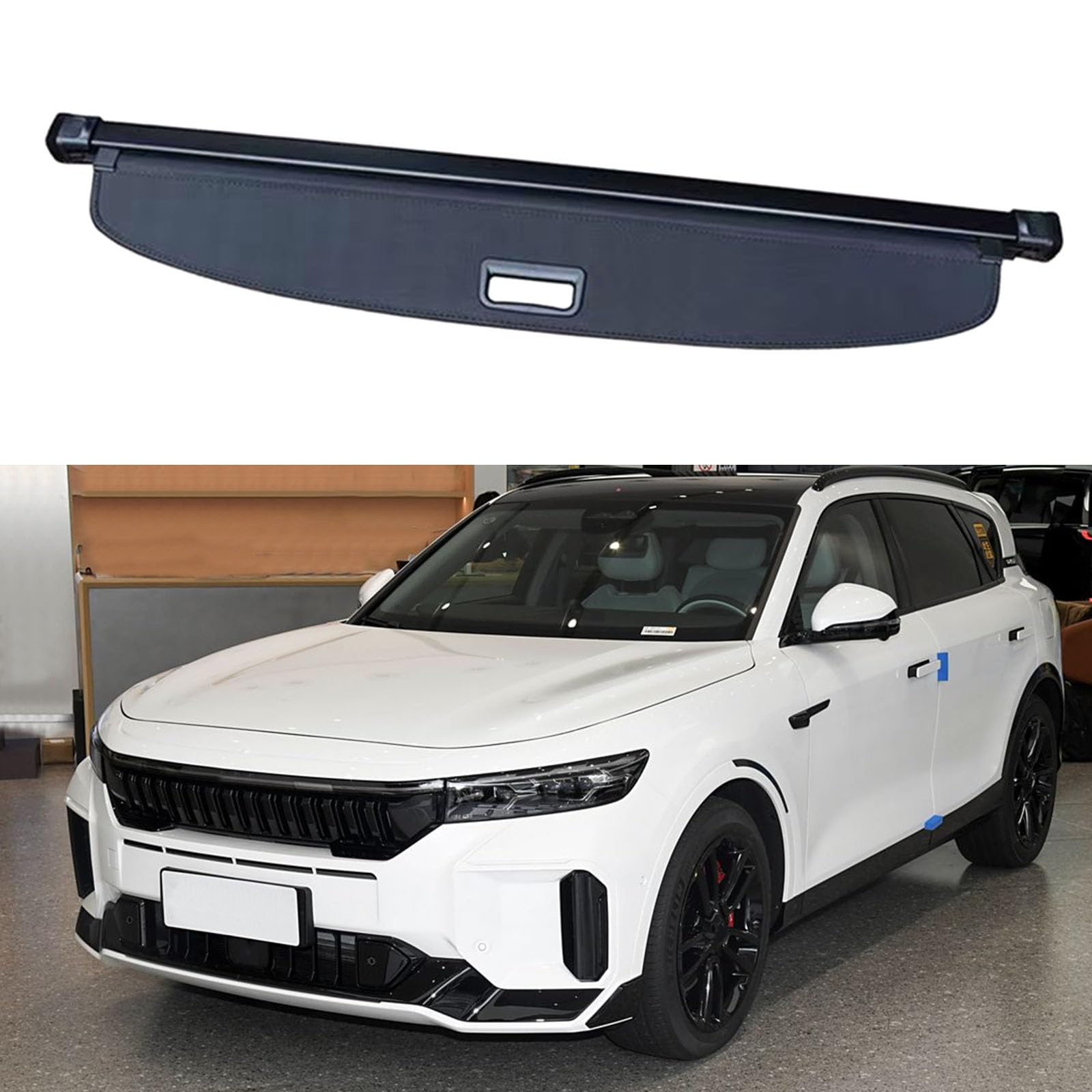 SXLGDW Car Retractable Rear Trunk Parcel Shelf,Compatible with Voyah Free,Car parts