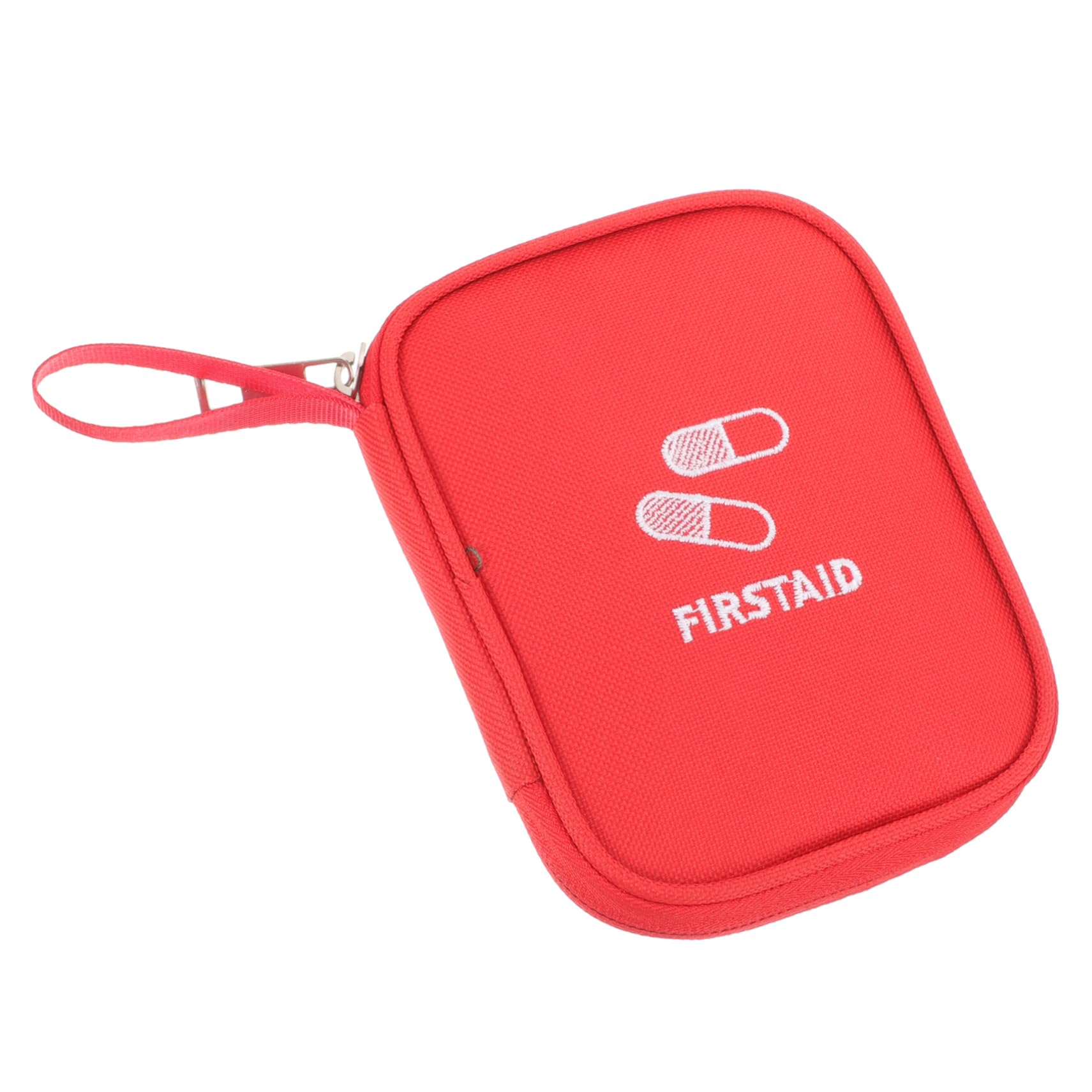 HOLIDYOYO Portable First Aid Bag Compact Medical Pouch for Travel Hiking Camping Durable Oxford Lightweight Emergency Medicine Organizer for Home Outdoor Use