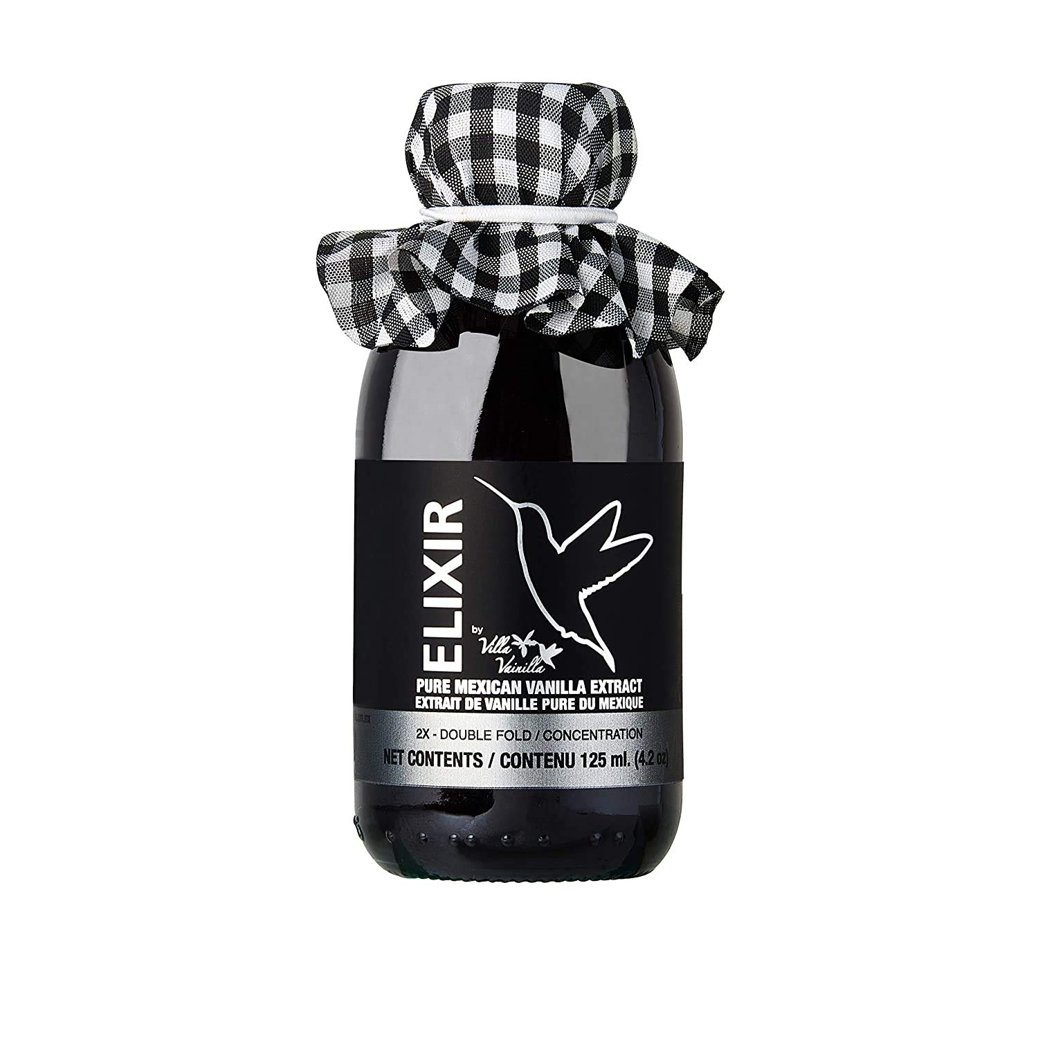 Villa Vainilla Pure Vanilla Extract - Premium Concentrated Vani, Real, Natural, Gourmet Flavor from Mexico (8.4 Fl O Vanilla Extract and Elixir)