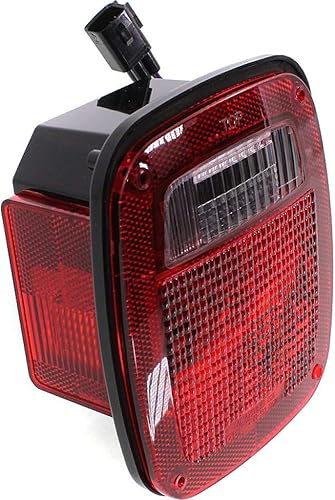 Miniatura 7 de KarParts360 Compatible con Jeep Wrangler TJ - Juego de luces traseras 1998-2006 para conductor y pasajero, CH2800161 + CH2801161  56018649AD +