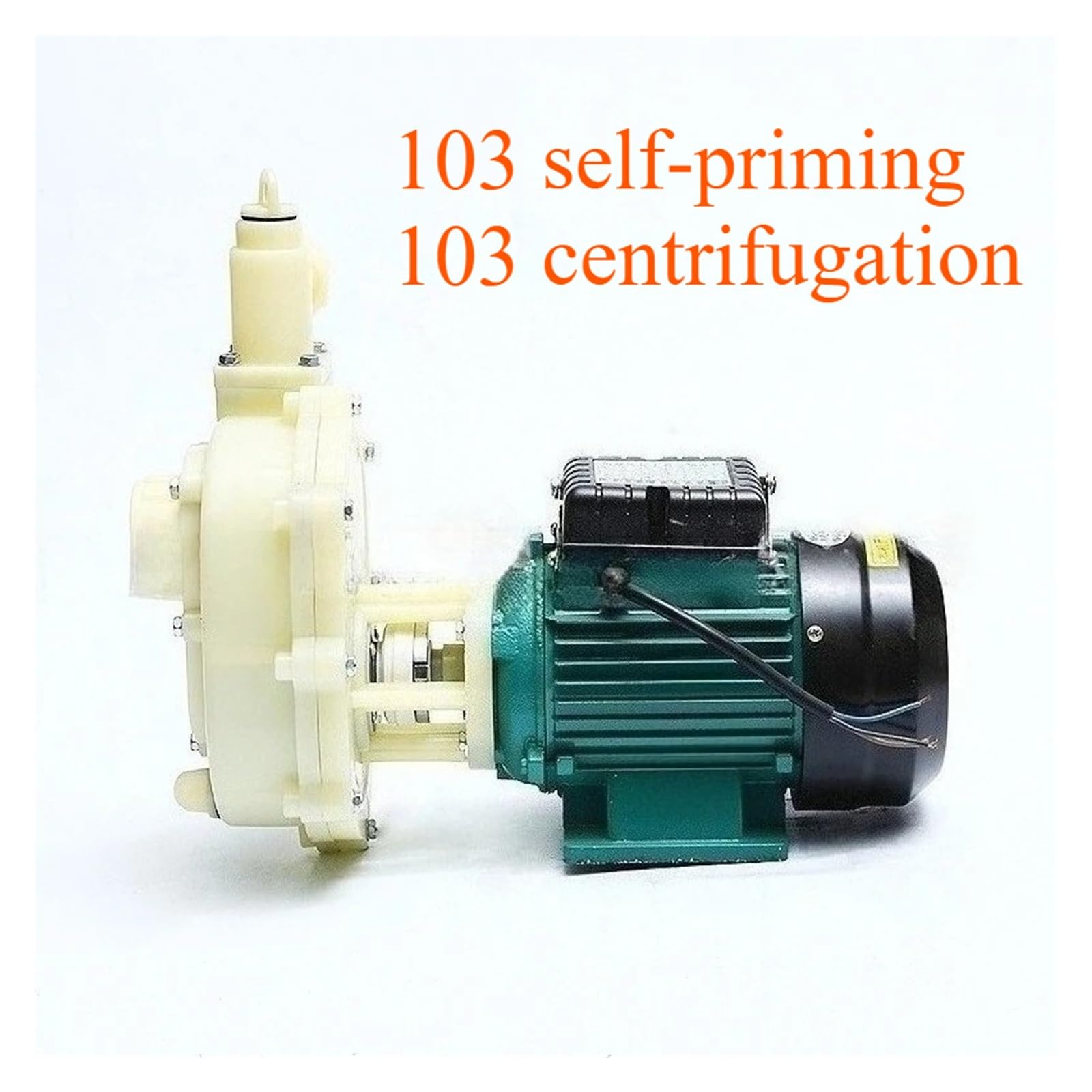 Pompa Acqua CC Autoadescante Ad Alto Flusso, Pompa Centrifuga In Plastica Industriale Tipo 103, Adatta For Il Trasporto Di Prodotti Chimici(103 centrifugation)
