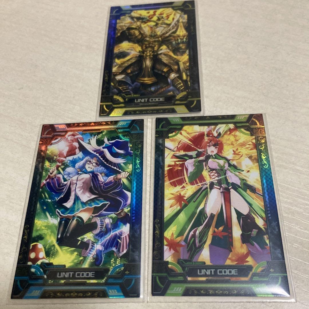 Amazon.co.jp: 英傑大戦 コードオブジョーカーコラボカード3枚 COJ