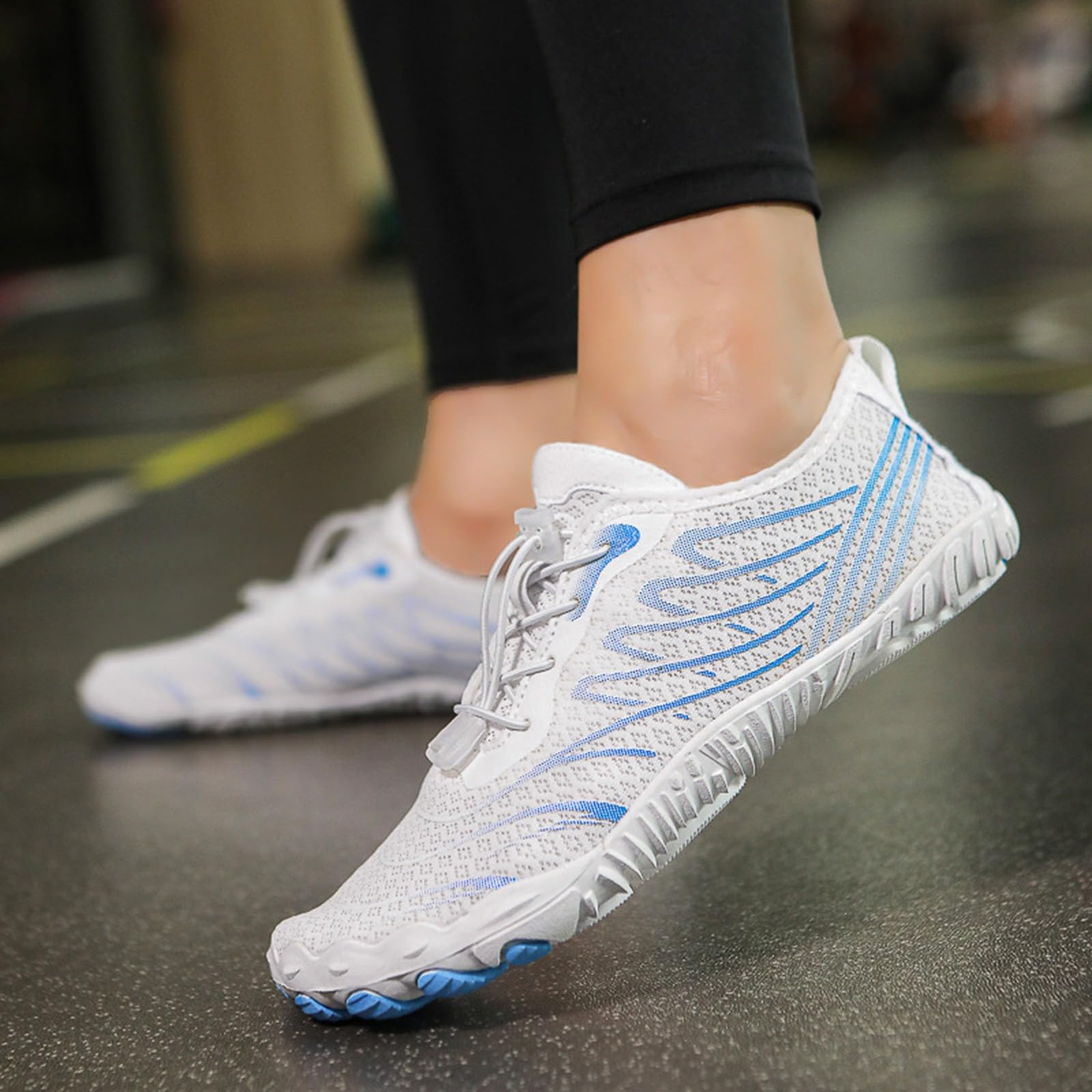 Scarpe d'acqua Scarpe Acquatiche per Donna e Uomo Spiaggia a piedi nudi Sport all'aperto estivi per escursioni a piedi, Nuoto, Spiaggia, Fiume, Piscina, Lago Barefoot Shoes