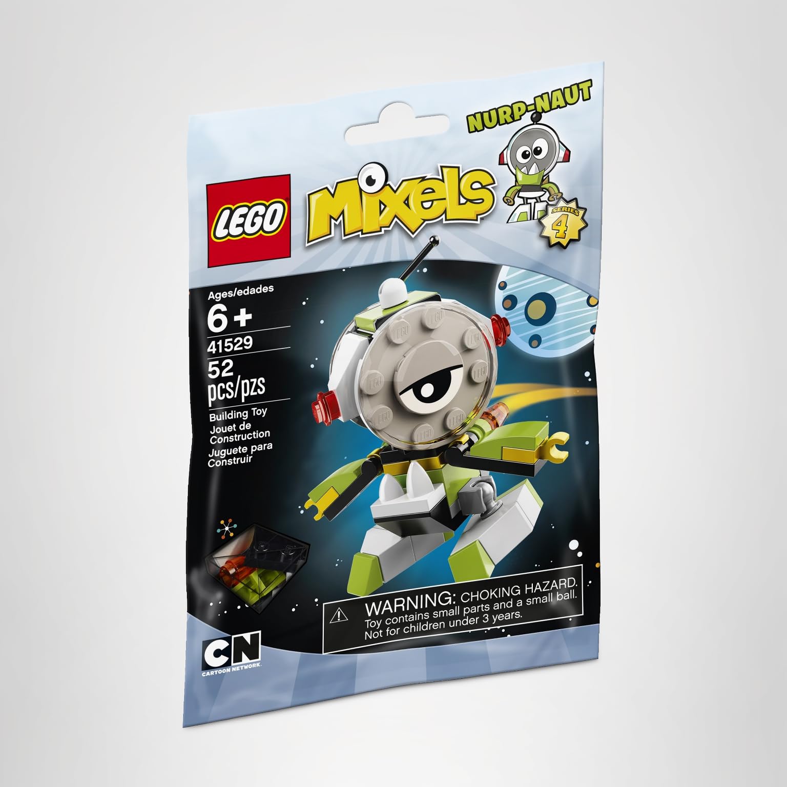 Amazon.com: LEGO Mixels 41529 Nurp-Naut Building Kit : Toys & Games