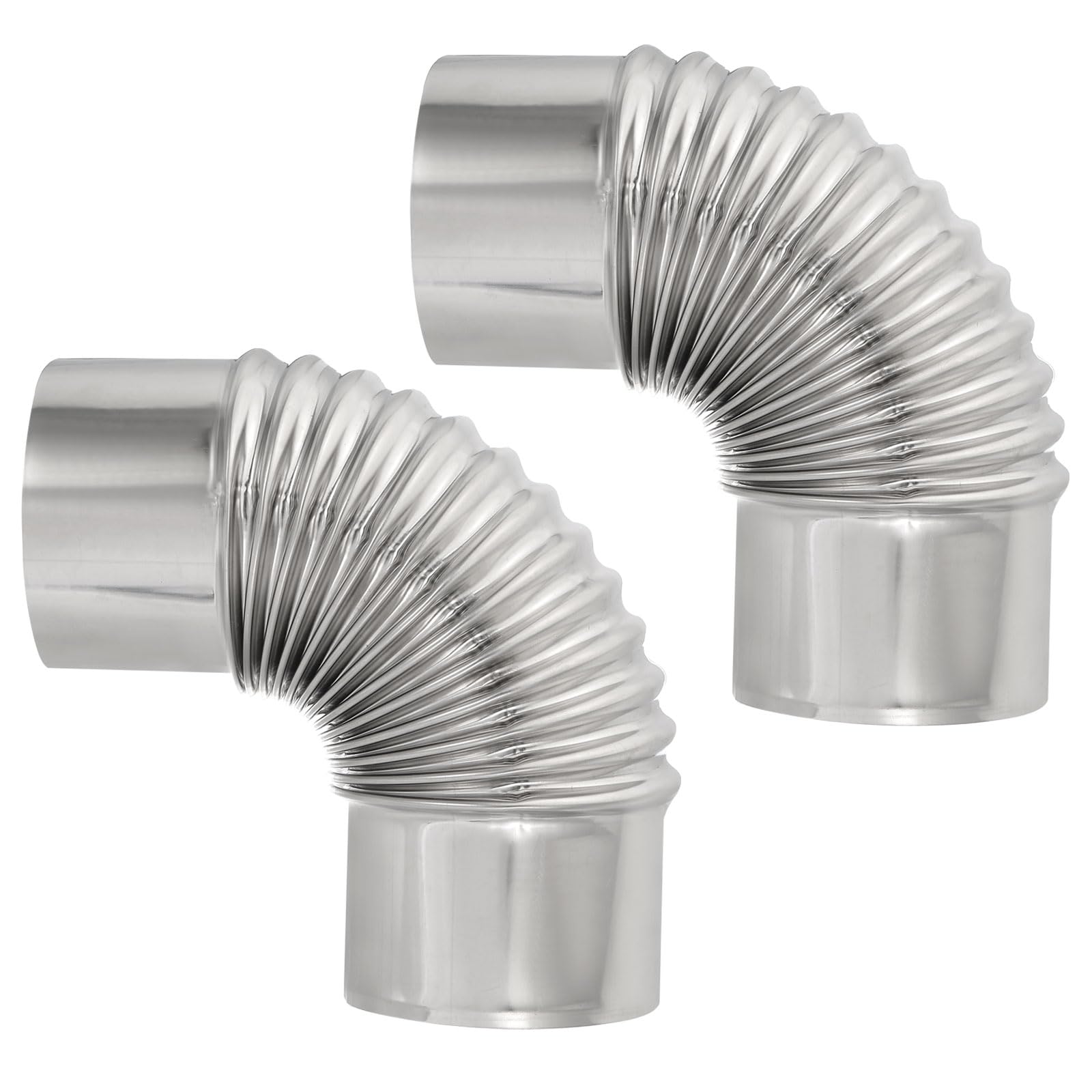 PATIKIL 90 Degree Stove Pipe