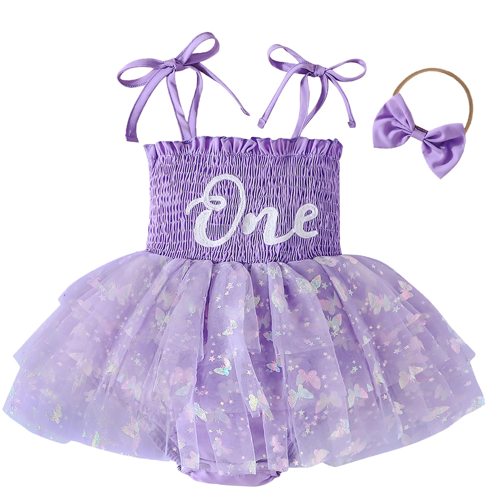 ChuYuKu Toddler Baby Girl Tutu Dresses 1st Birthday Tulle Dress Princess Photo Shoot Cake Smash Outfits Gifts